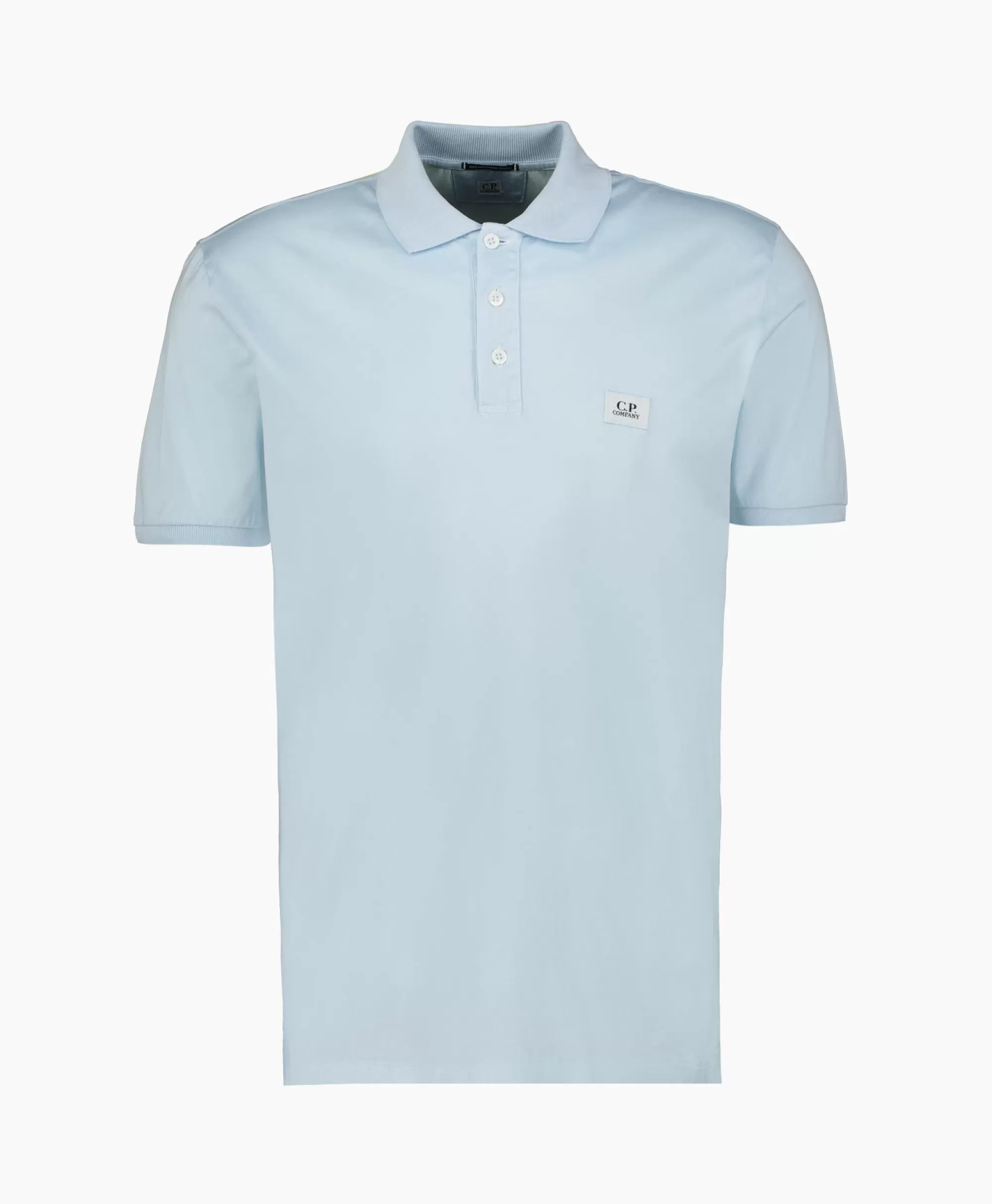 Polo'S*Cp Company Polo Mercerized Jersey Licht Blauw