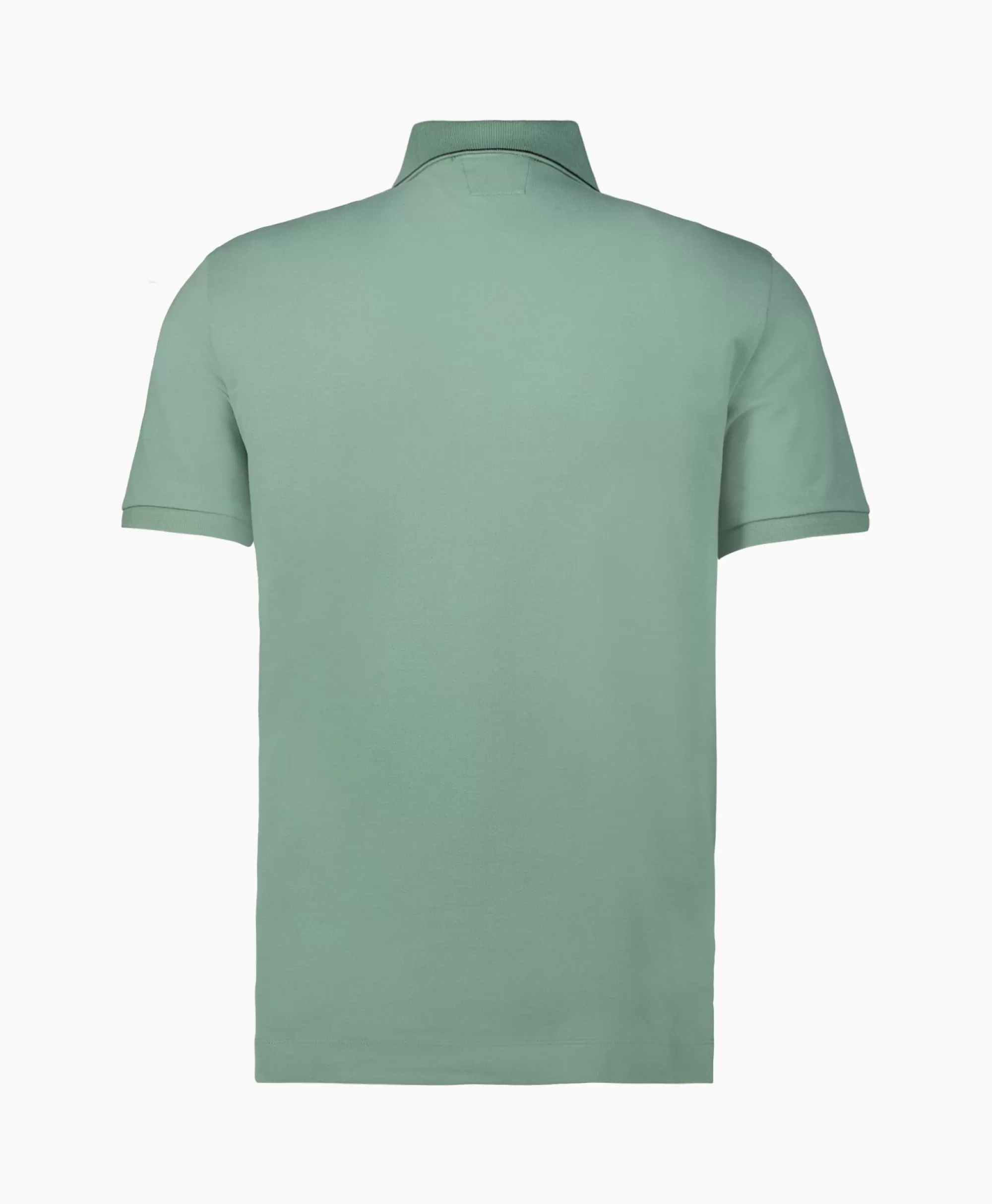 Polo'S*Cp Company Polo Stretch Piquet Striped Collar Licht Groen