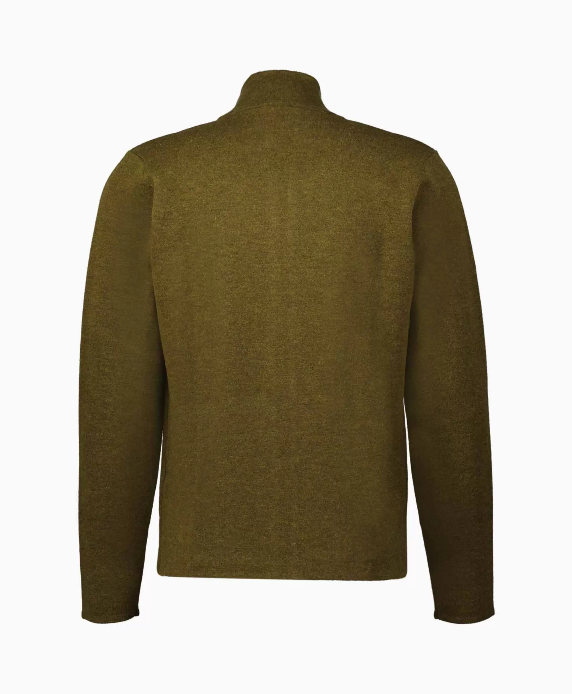 Truien*Cp Company Pullover Double Zipped Knit Groen