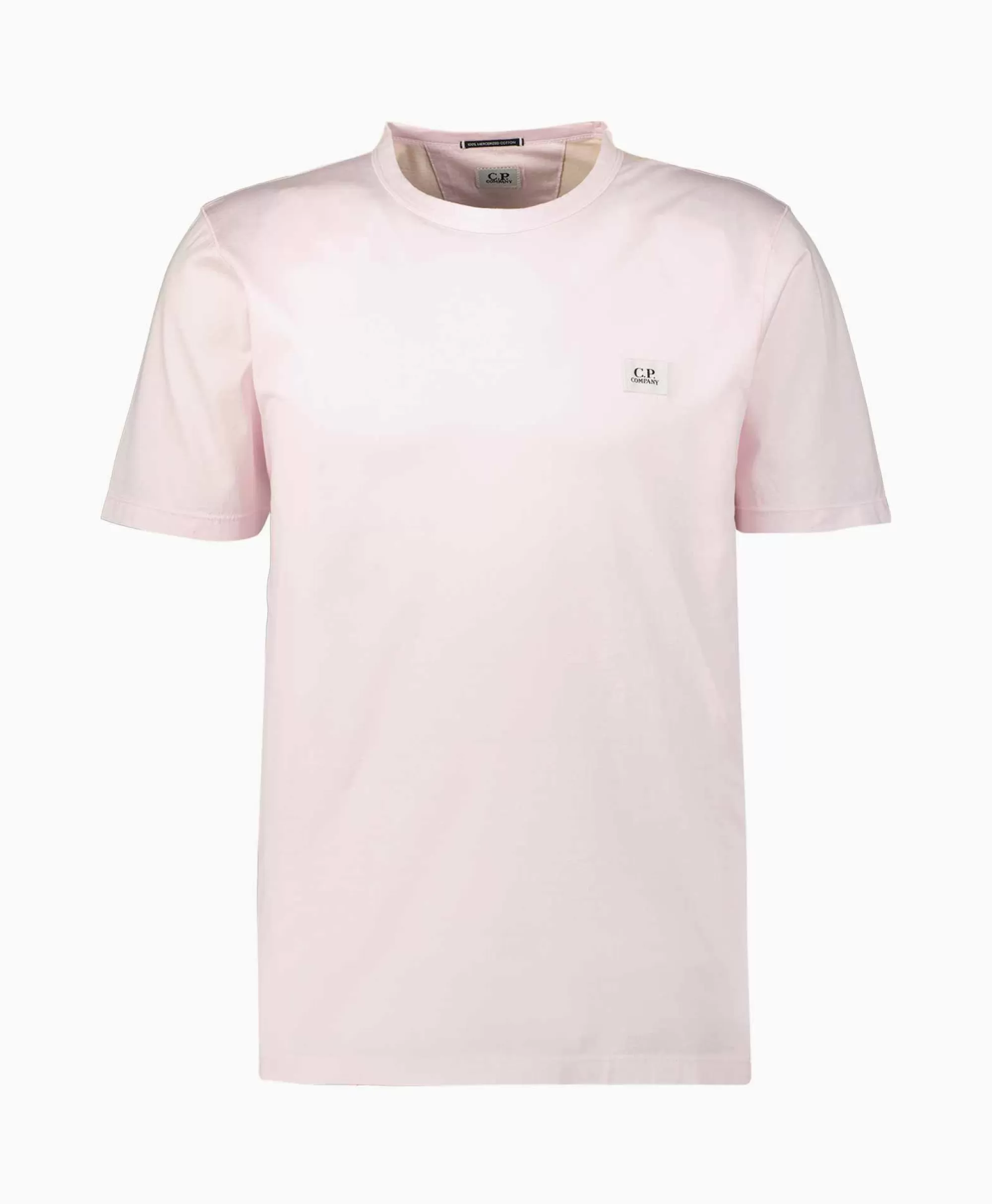 T-Shirts*Cp Company T-Shirt Mercerized Jersey Rose