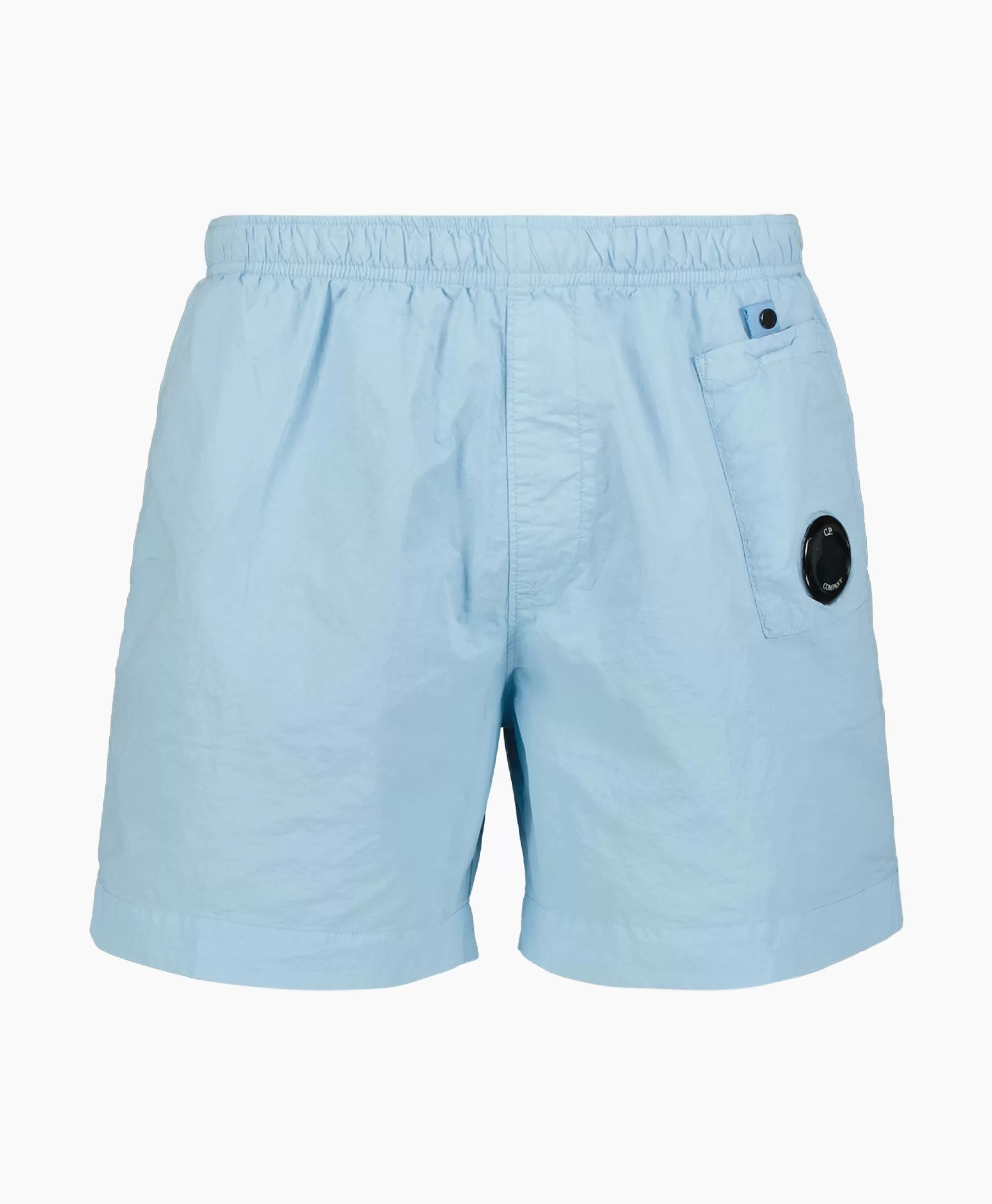 Zwembroeken*Cp Company Zwembroek Flatt Nylon Utility Licht Blauw