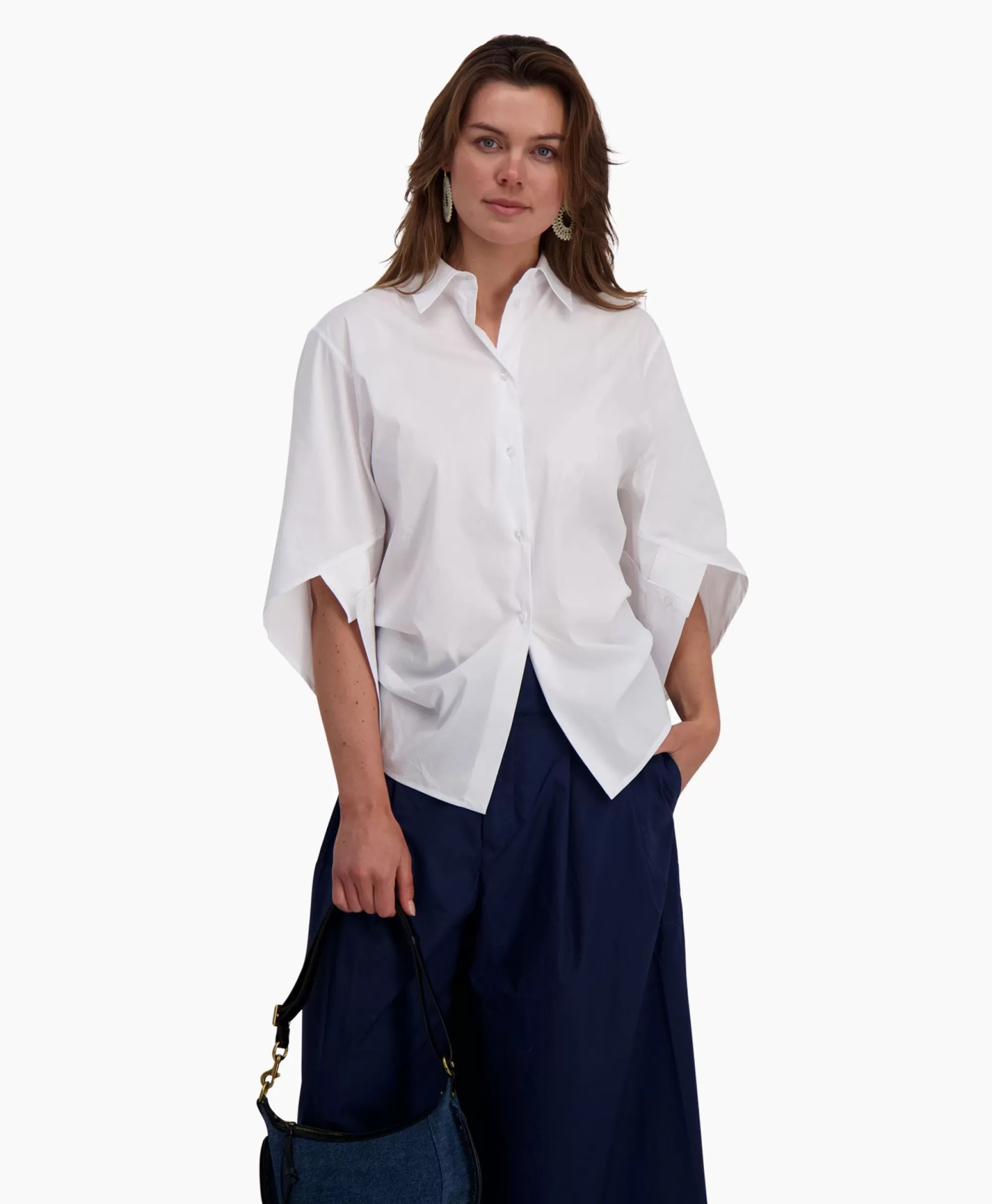 Blouses*D'arc D'Arc Blouse Brembrate Wit