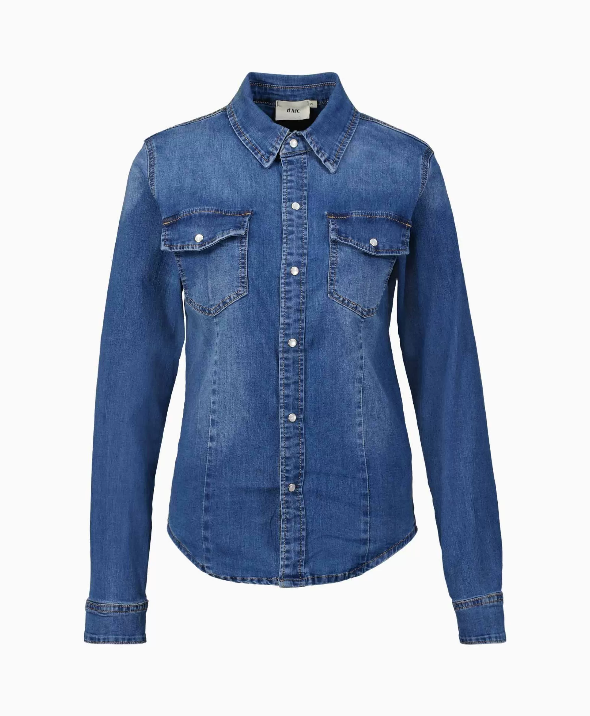 Blouses*D'arc D'Arc Blouse Campo Blauw