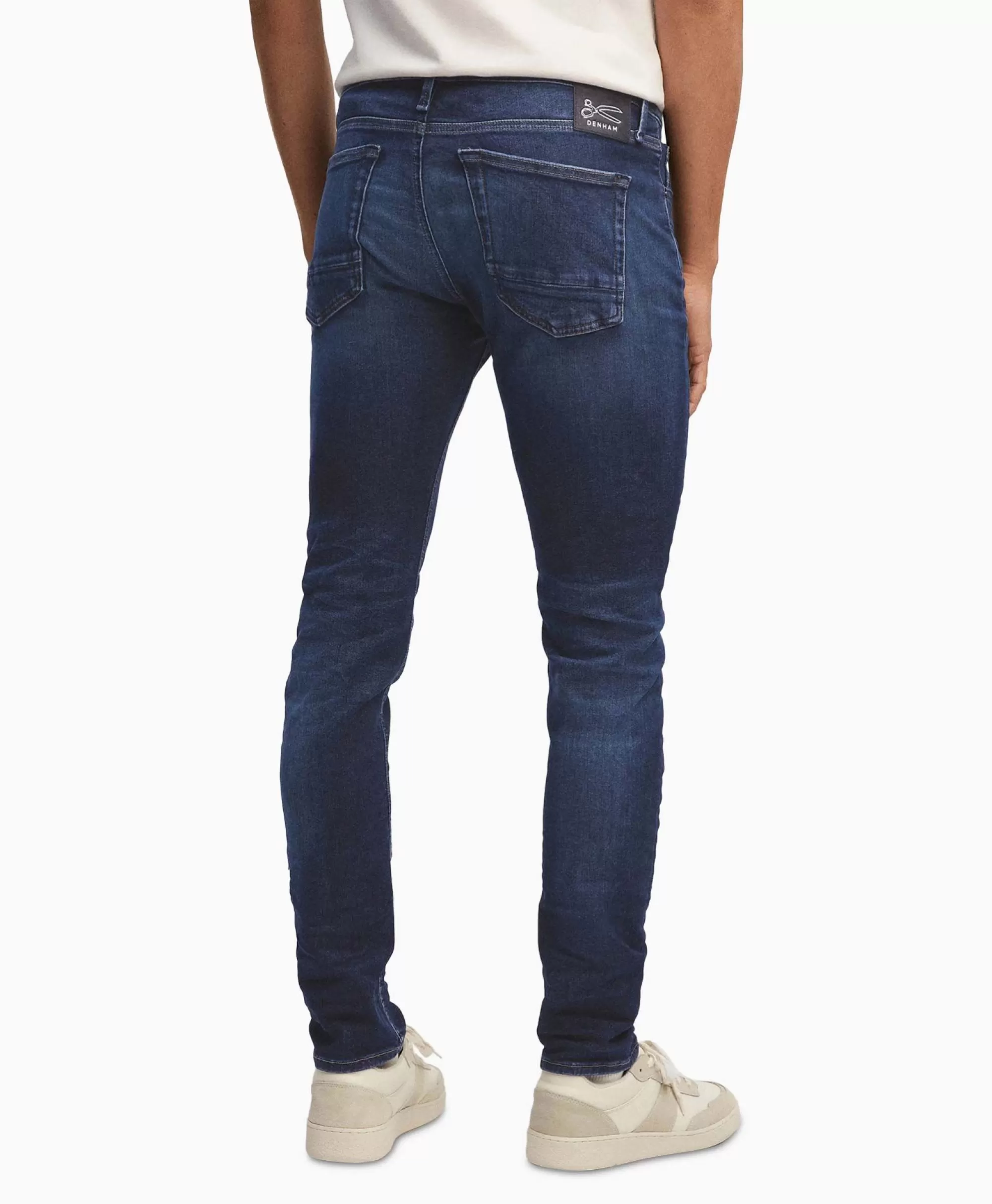 Broeken*Denham Jeans Bolt Fmdw Off White