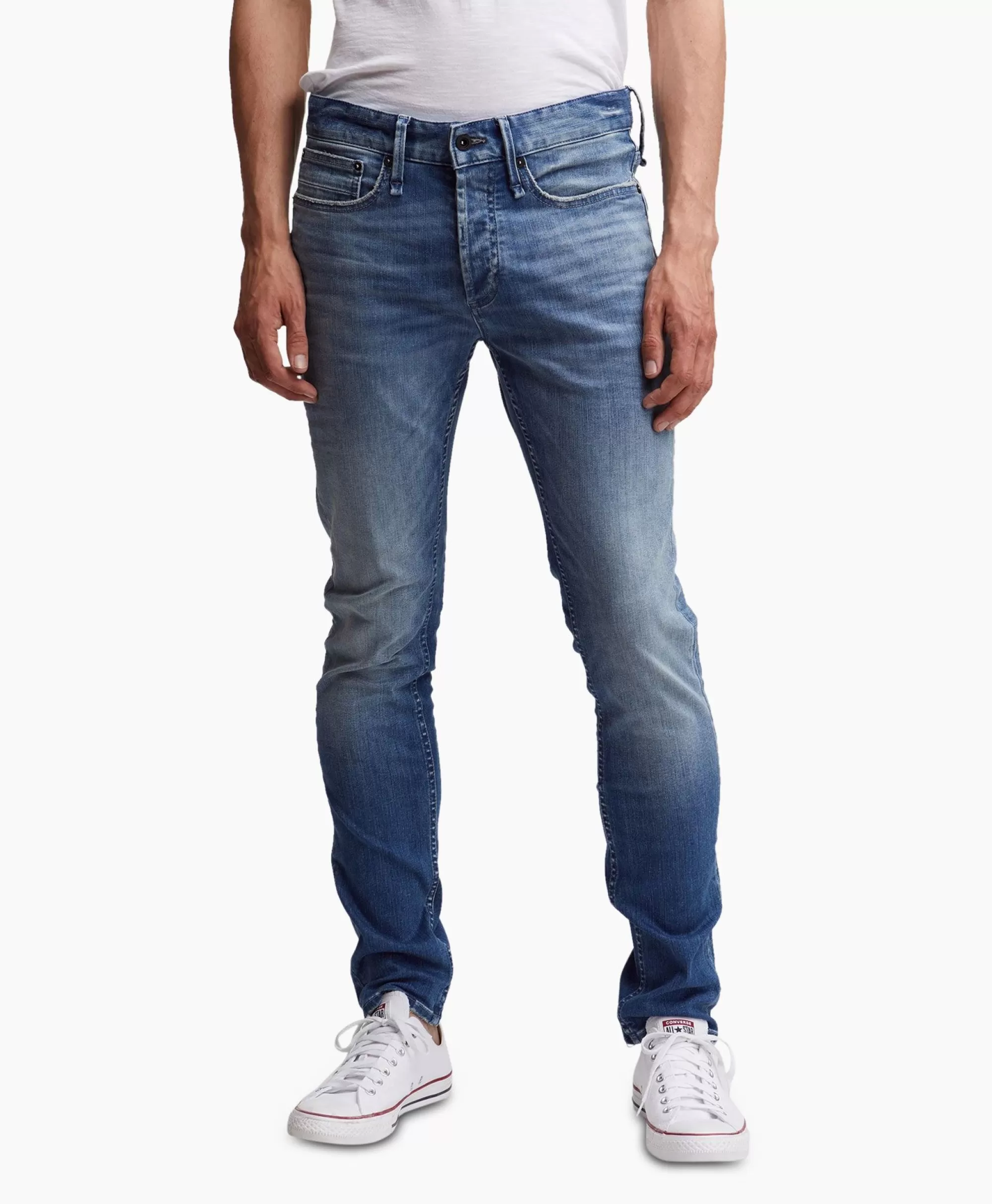 Broeken*Denham Jeans Bolt Fmnwli Gots Blauw