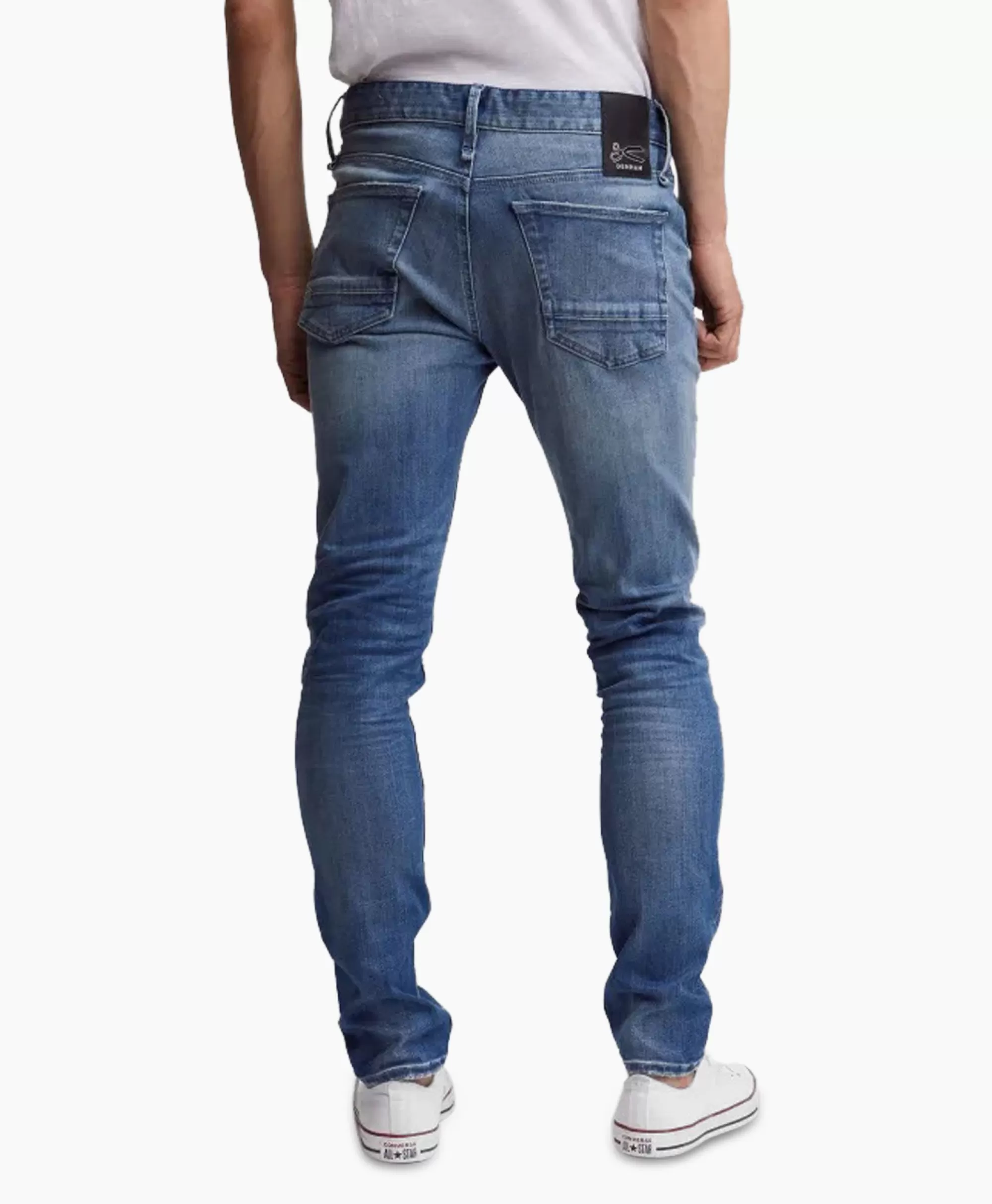 Broeken*Denham Jeans Bolt Fmnwli Gots Blauw