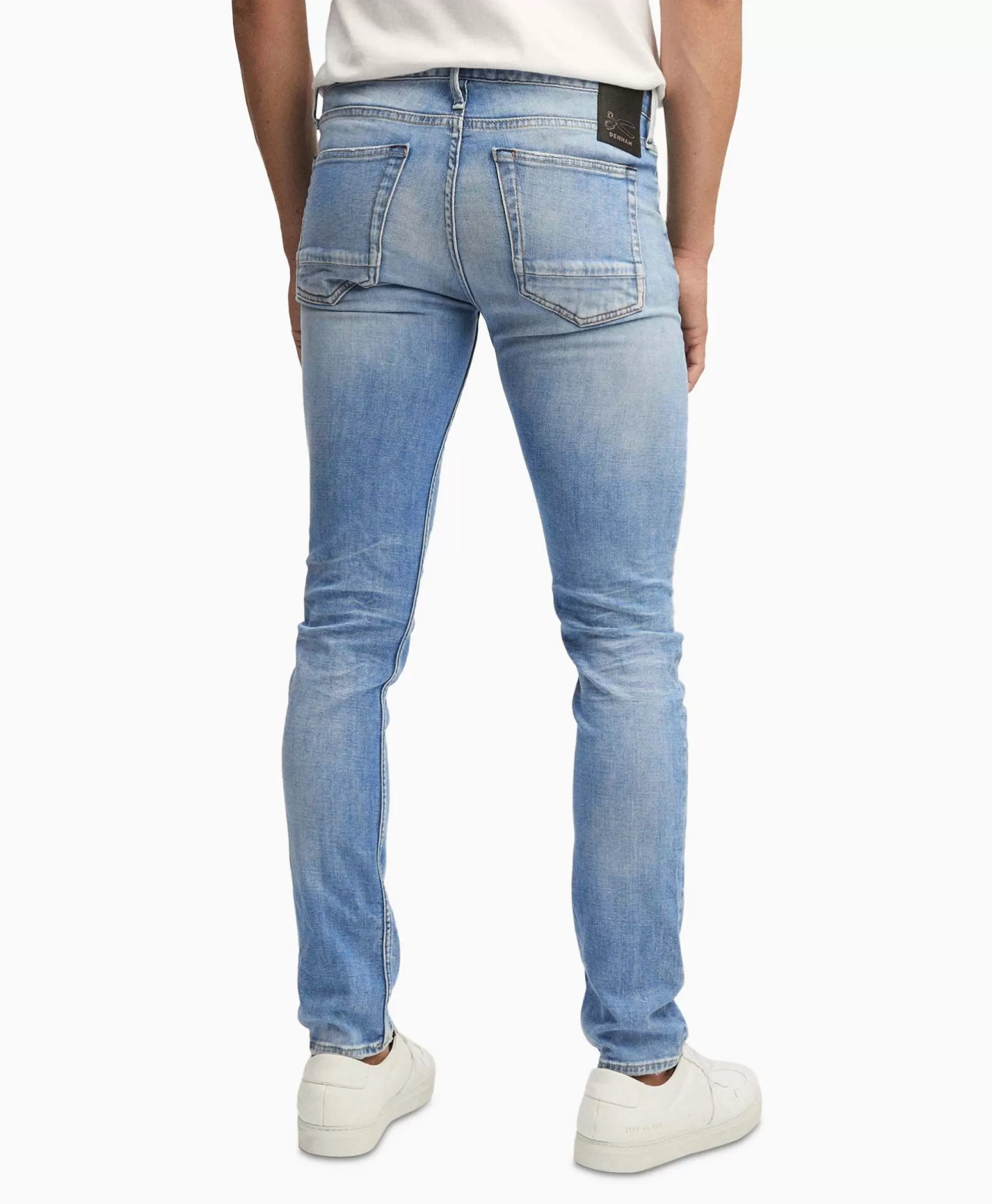 Broeken*Denham Jeans Bolt Fmosc Off White