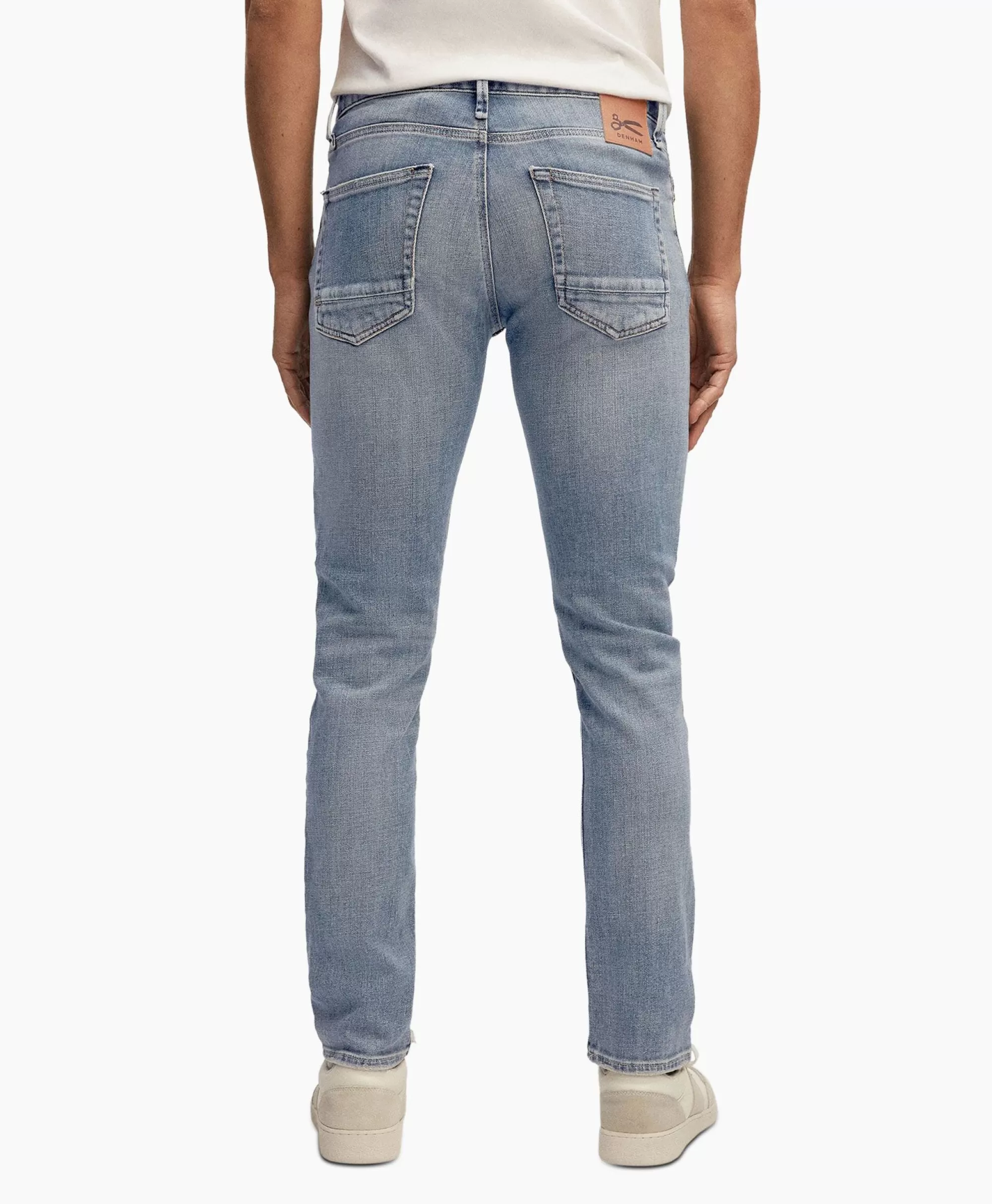 Broeken*Denham Jeans Razor Amw Off White