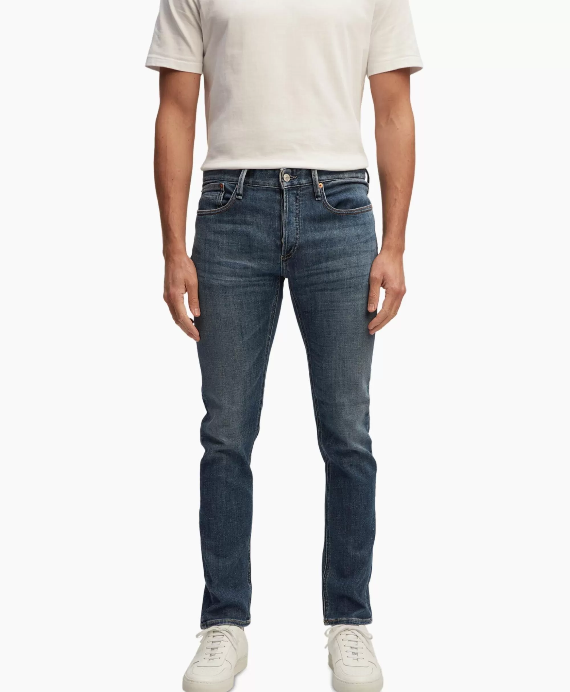 Broeken*Denham Jeans Razor Asm Off White