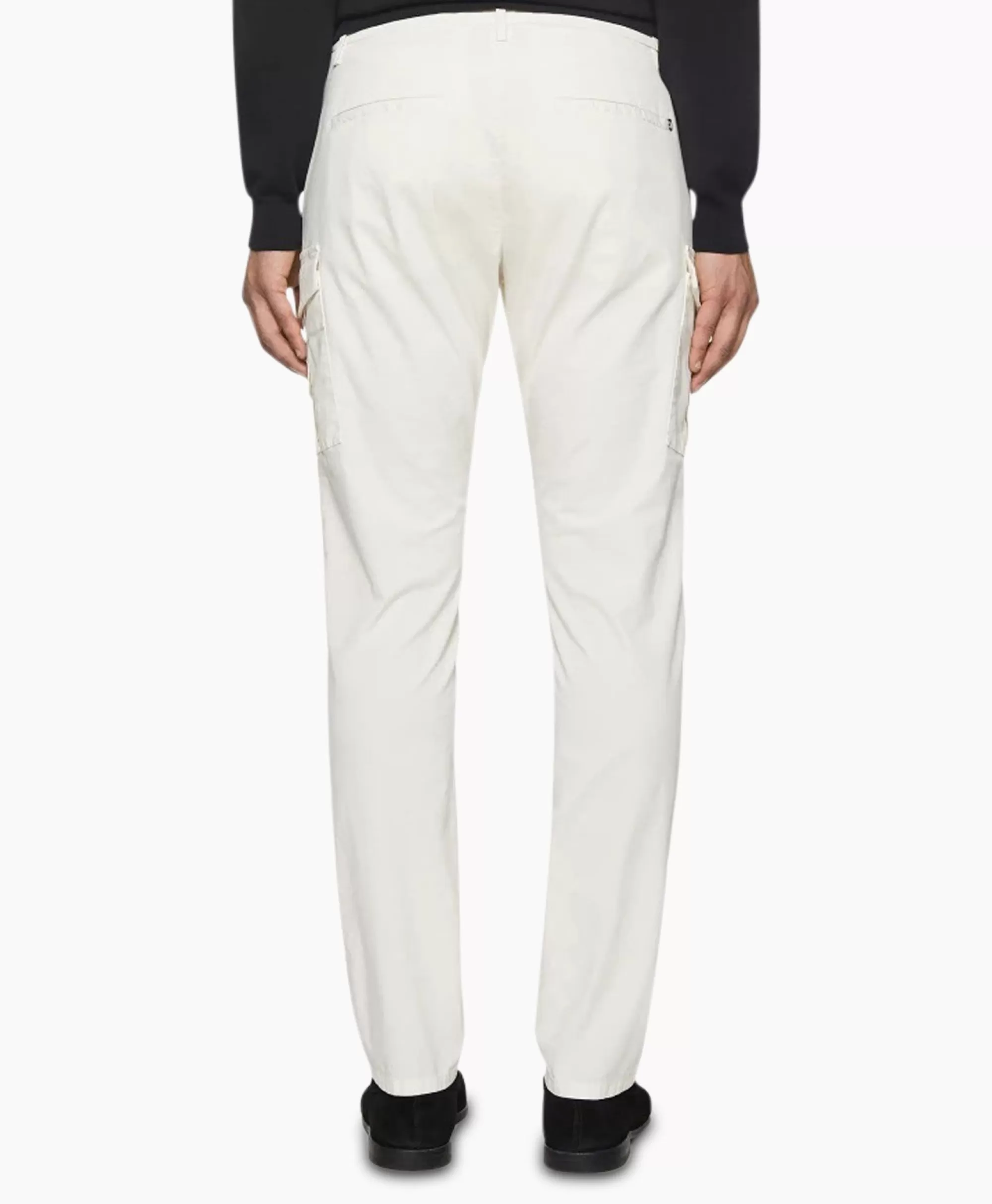 Broeken*Dondup Pantalon Eddy Slimfit Donker Grijs