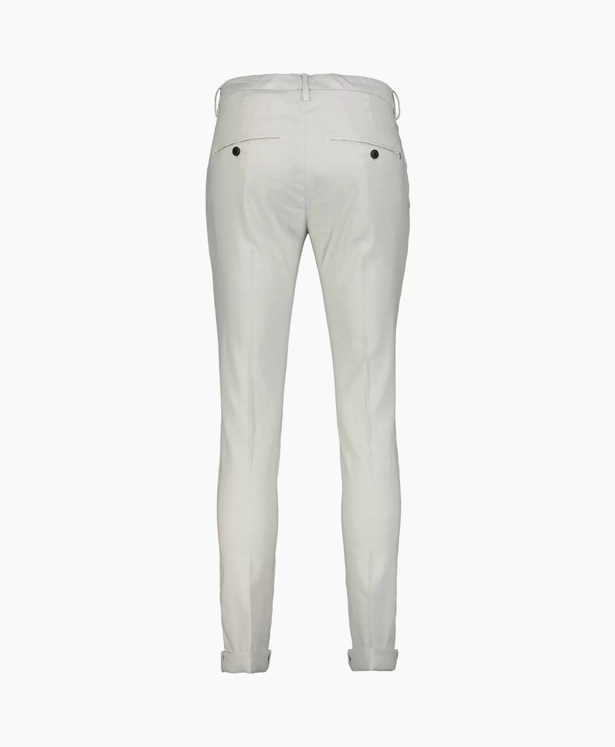 Broeken*Dondup Pantalon Gaubert Slimfit Licht Grijs