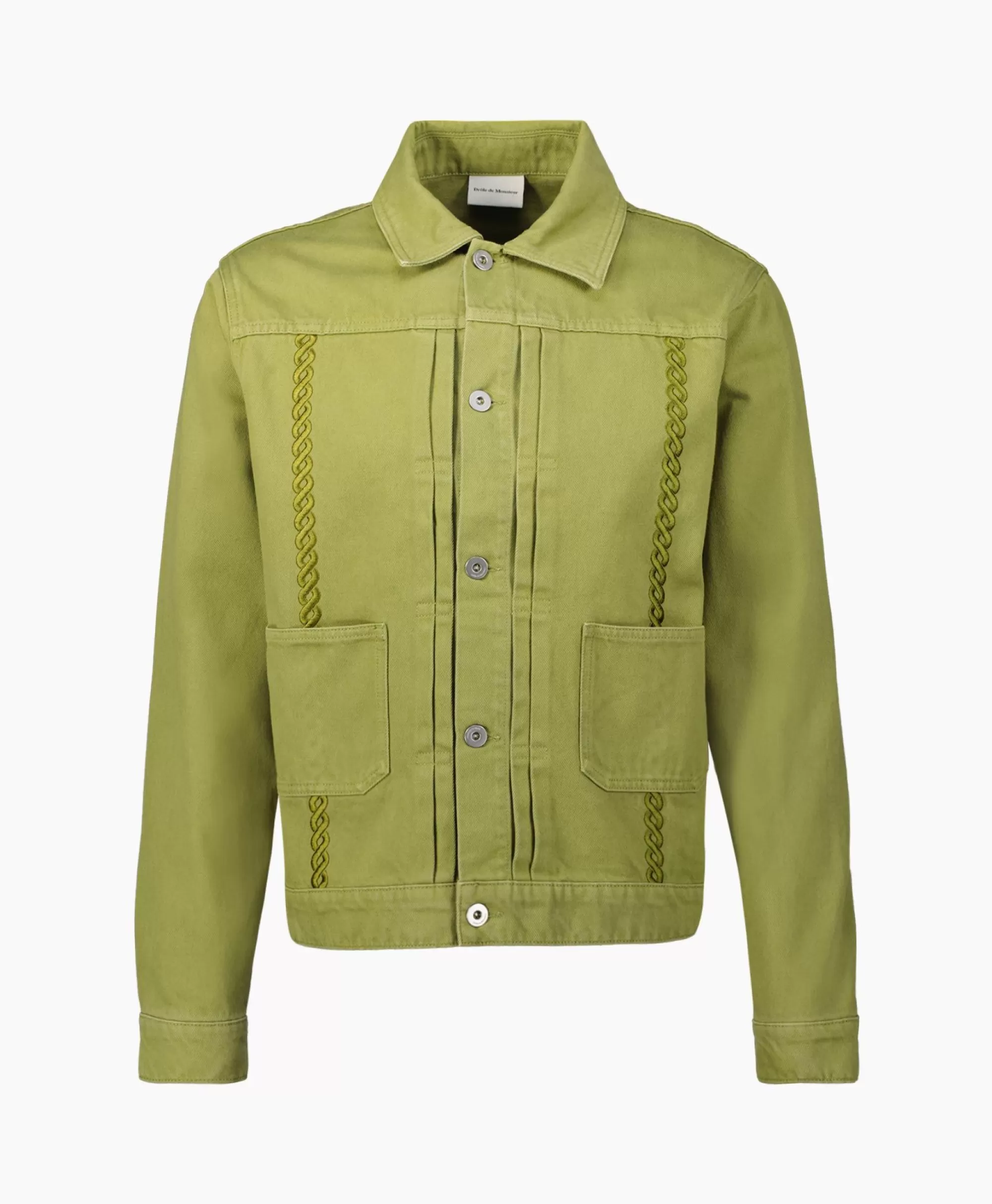 Jassen*Drole De Monsieur Jack La Veste Denim Khaki