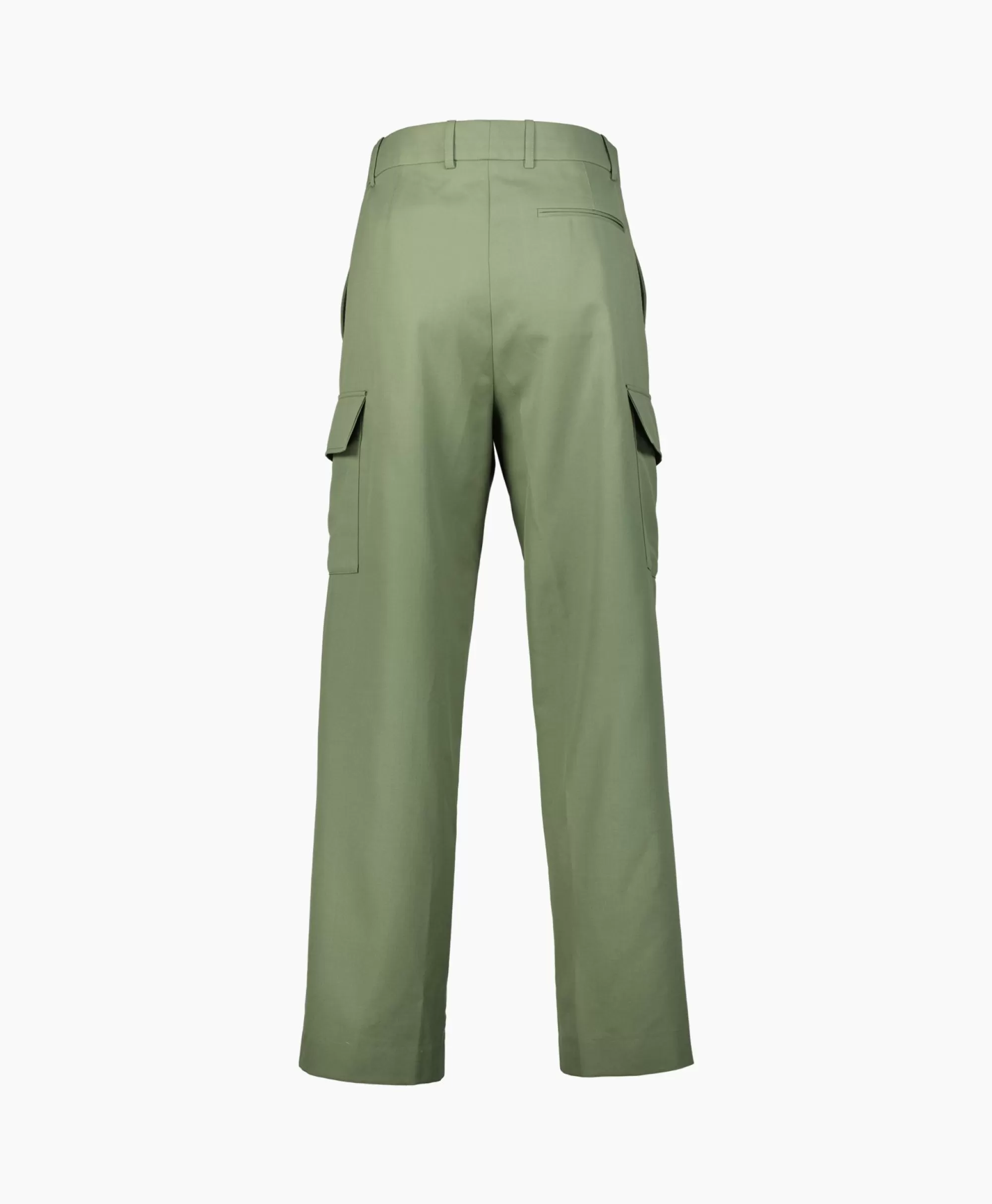 Broeken*Drole De Monsieur Le Pantalon Crago Laine Groen