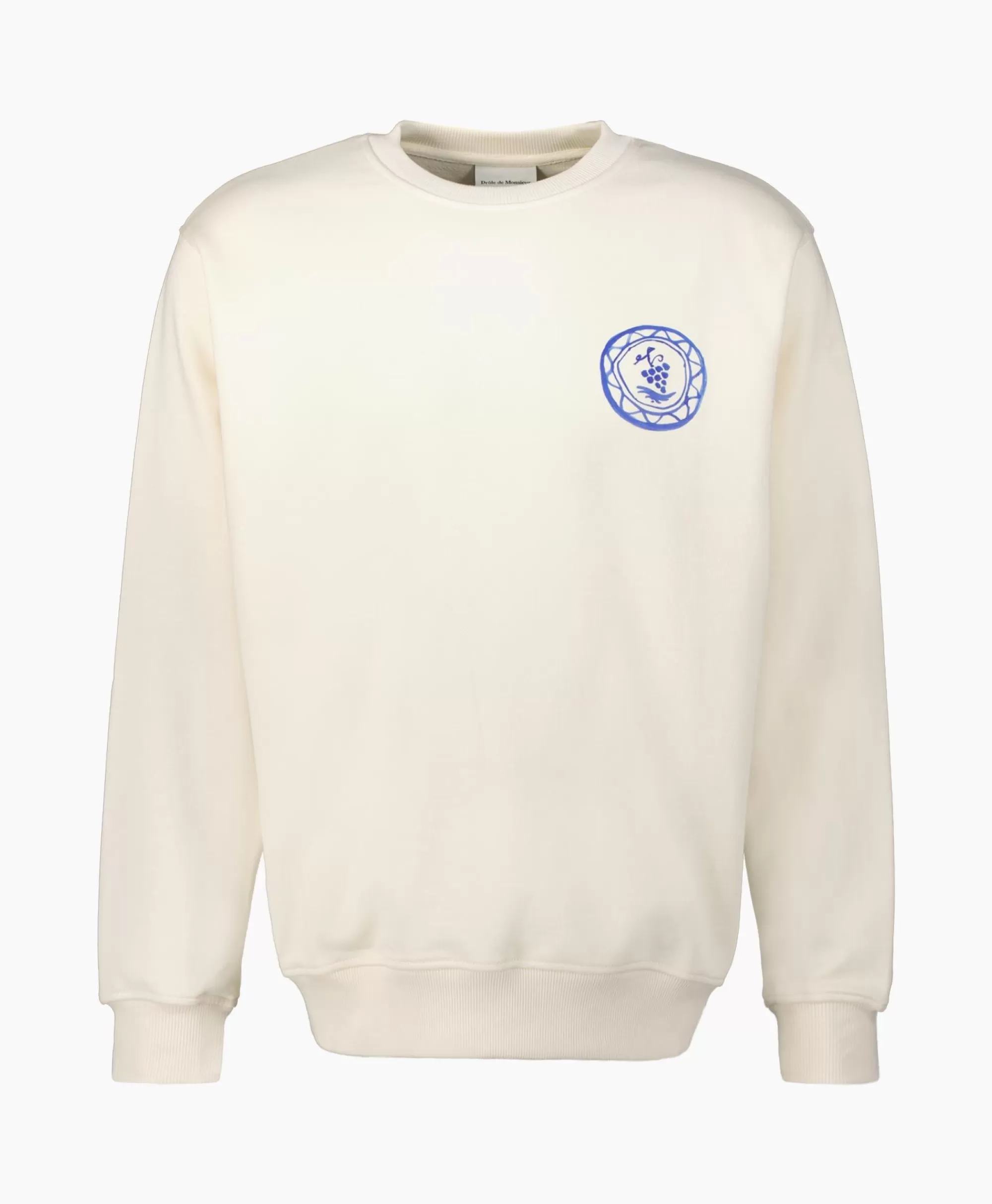 Truien*Drole De Monsieur Sweater Le Sweatshirt Art De La Table Off White