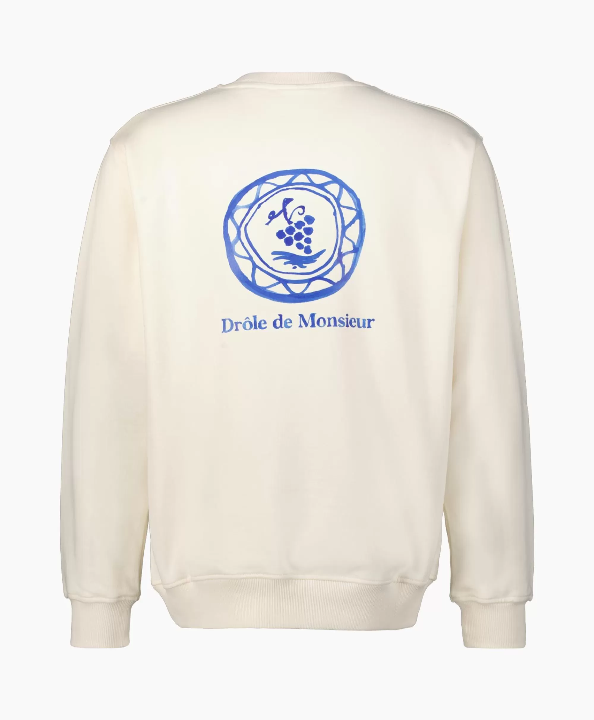 Truien*Drole De Monsieur Sweater Le Sweatshirt Art De La Table Off White