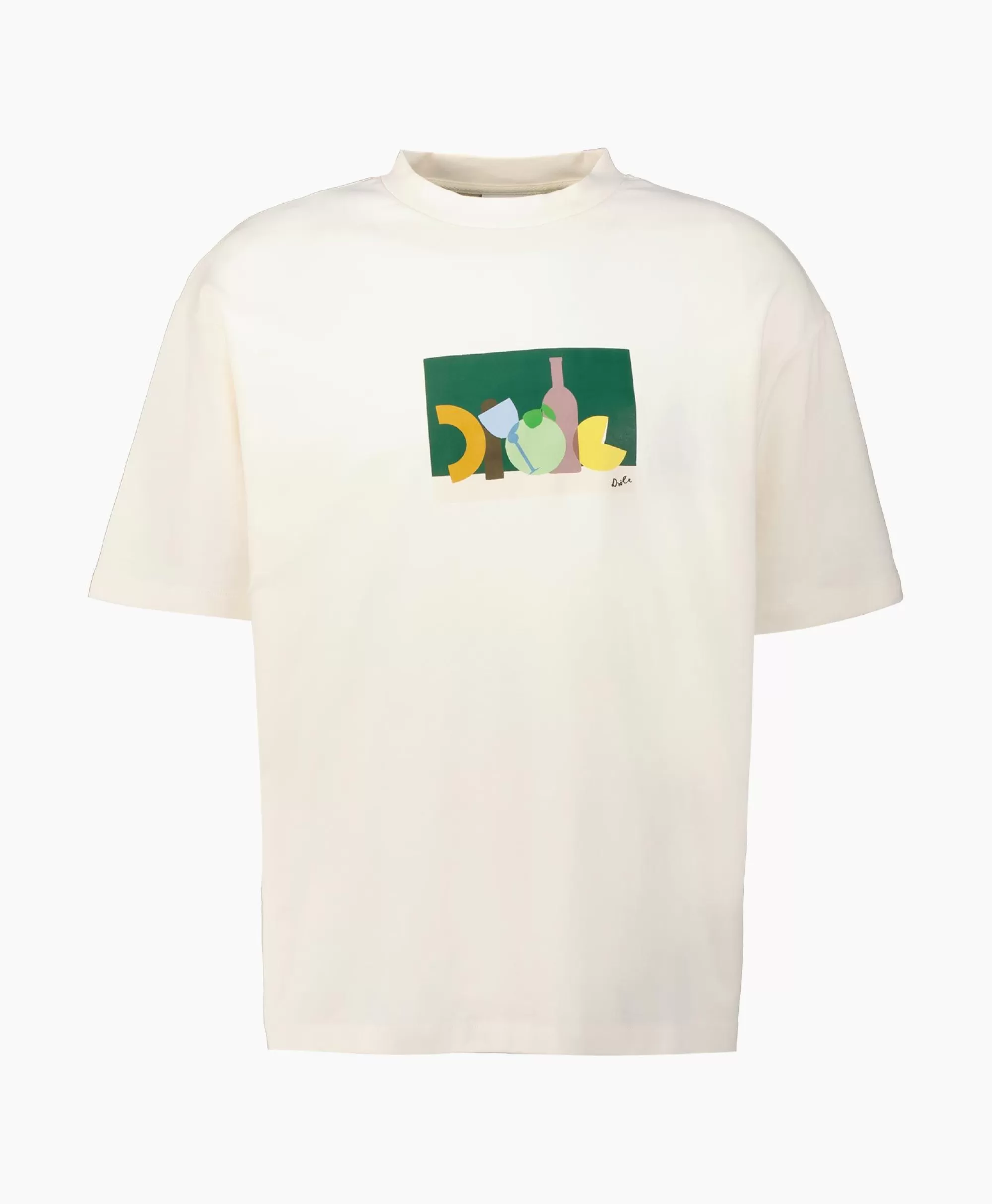 T-Shirts*Drole De Monsieur T-Shirt Korte Mouw Nature Drole Off White