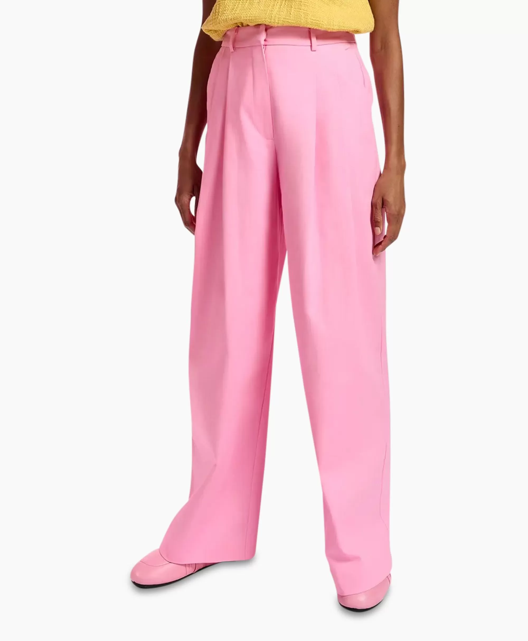 Broeken*Essentiel Antwerp Broek Furlong Pink