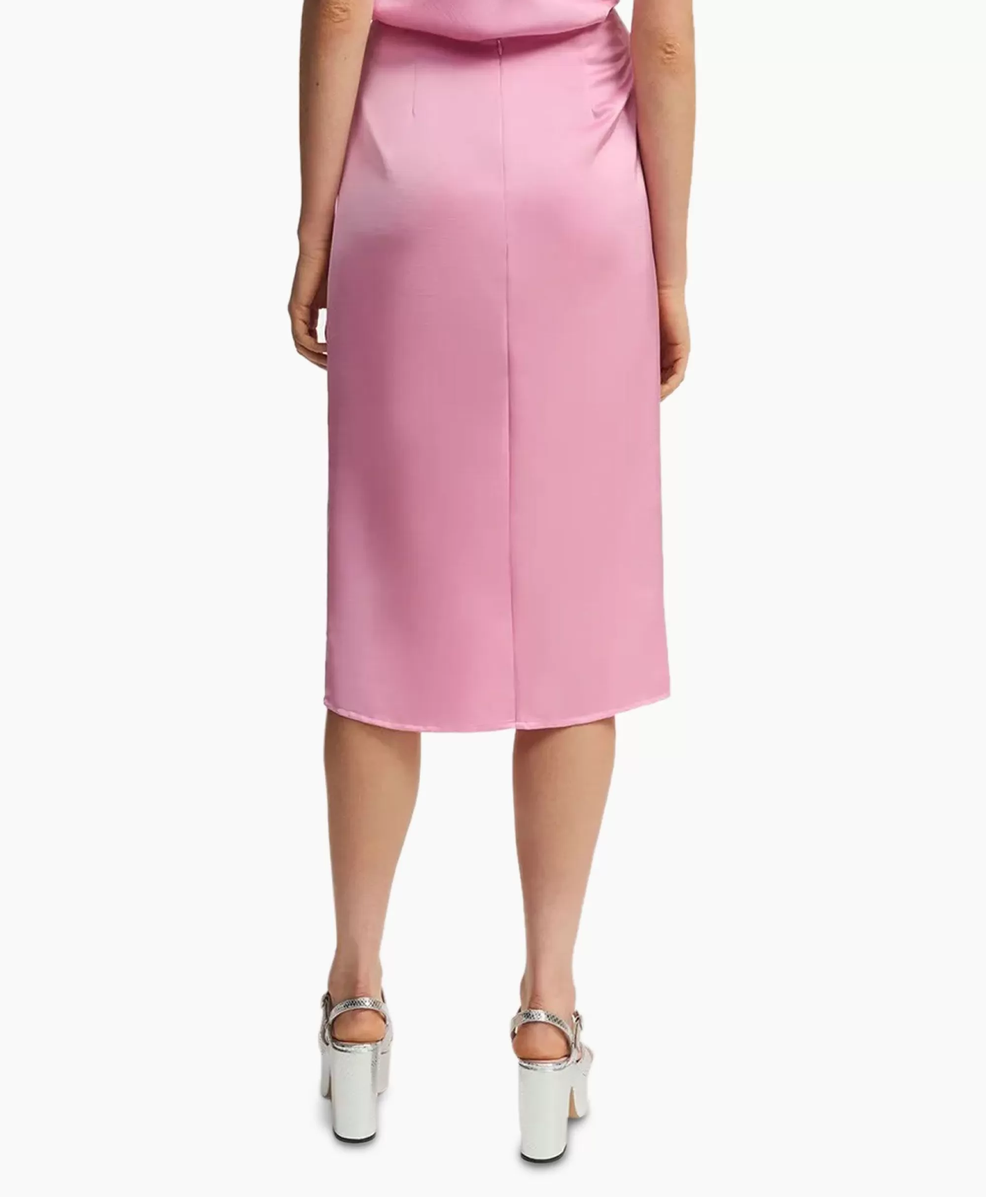 Rokken*Essentiel Antwerp Midi Rok Fondue Pink