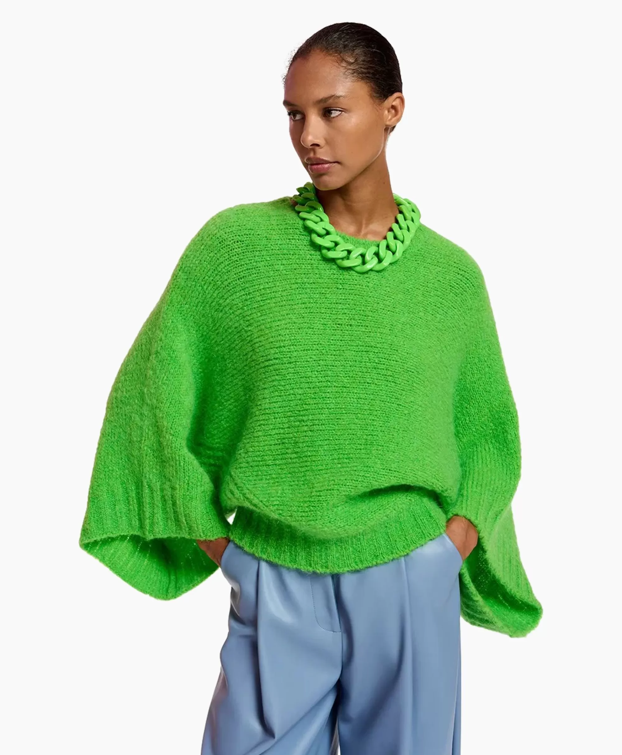 Truien*Essentiel Antwerp Pullover Fluvio Groen