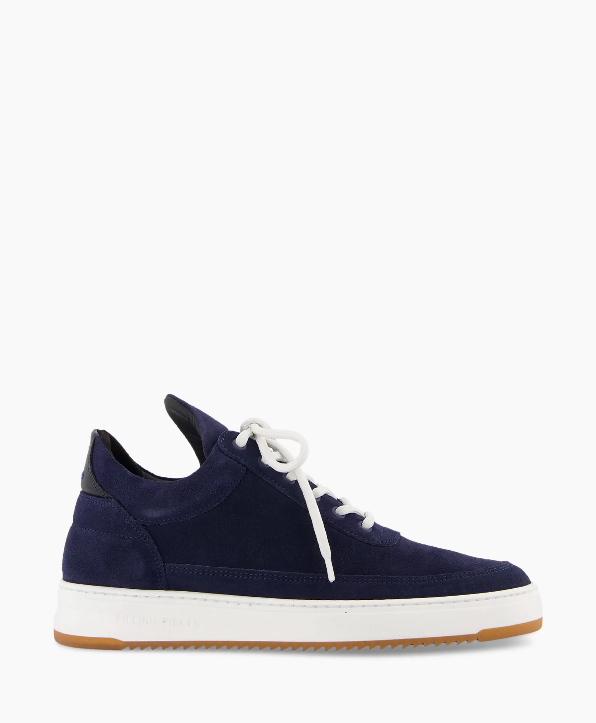 Sneakers*Filling Pieces Sneaker Low Top Suede Donker Blauw