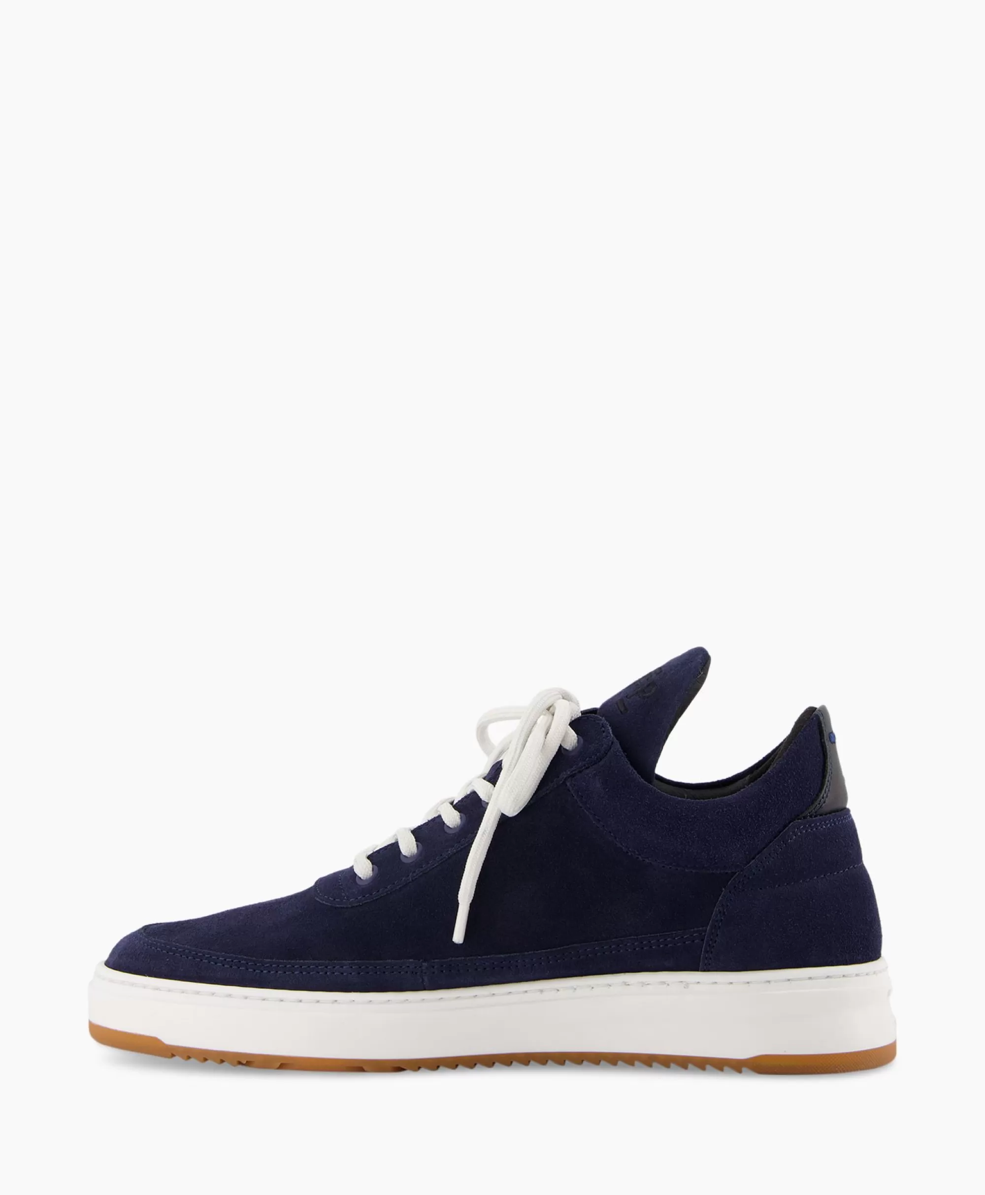 Sneakers*Filling Pieces Sneaker Low Top Suede Donker Blauw