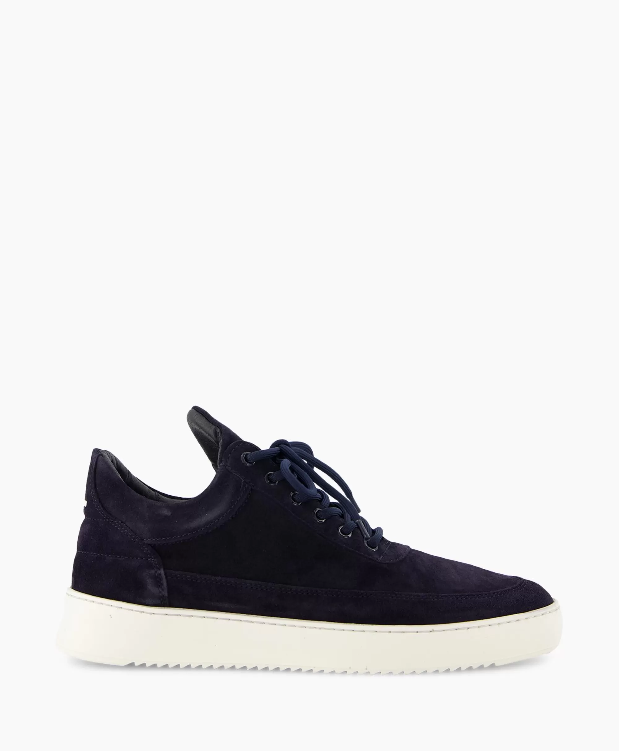 Sneakers*Filling Pieces Sneaker Low Top Suede Navy Donker Blauw