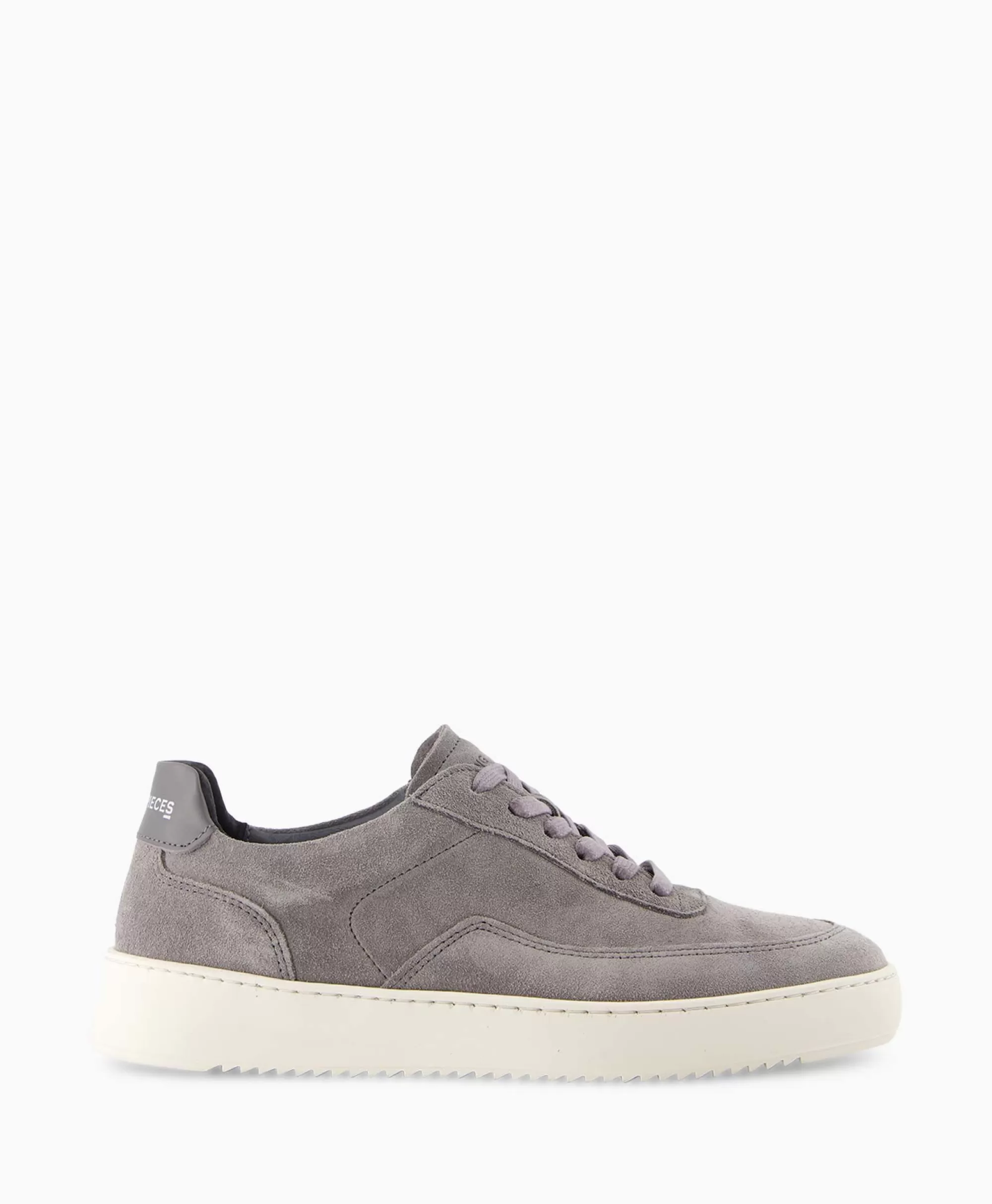 Sneakers*Filling Pieces Sneaker Mondo Suede Organic Grijs