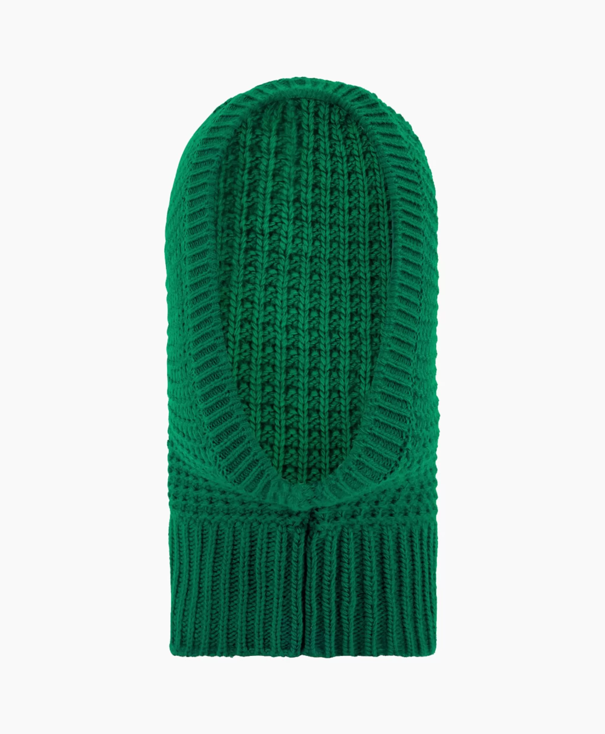 Mutsen*Flâneur Flaneur Muts Wool Balaclava Groen