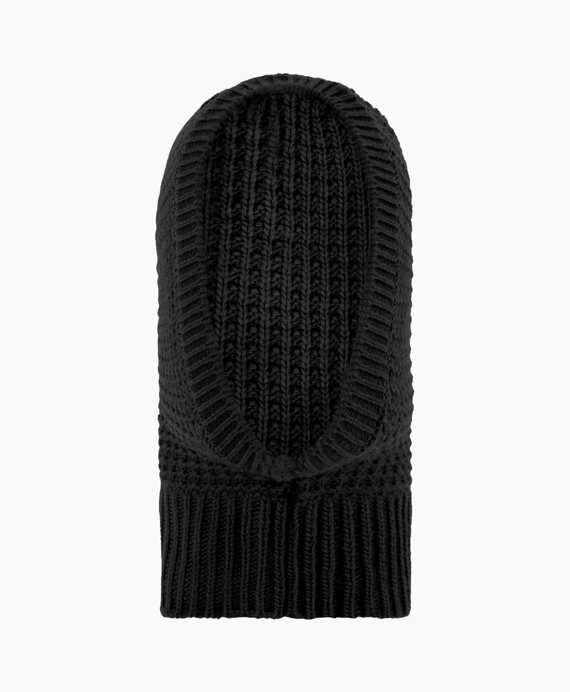 Mutsen*Flâneur Flaneur Muts Wool Balaclava Zwart