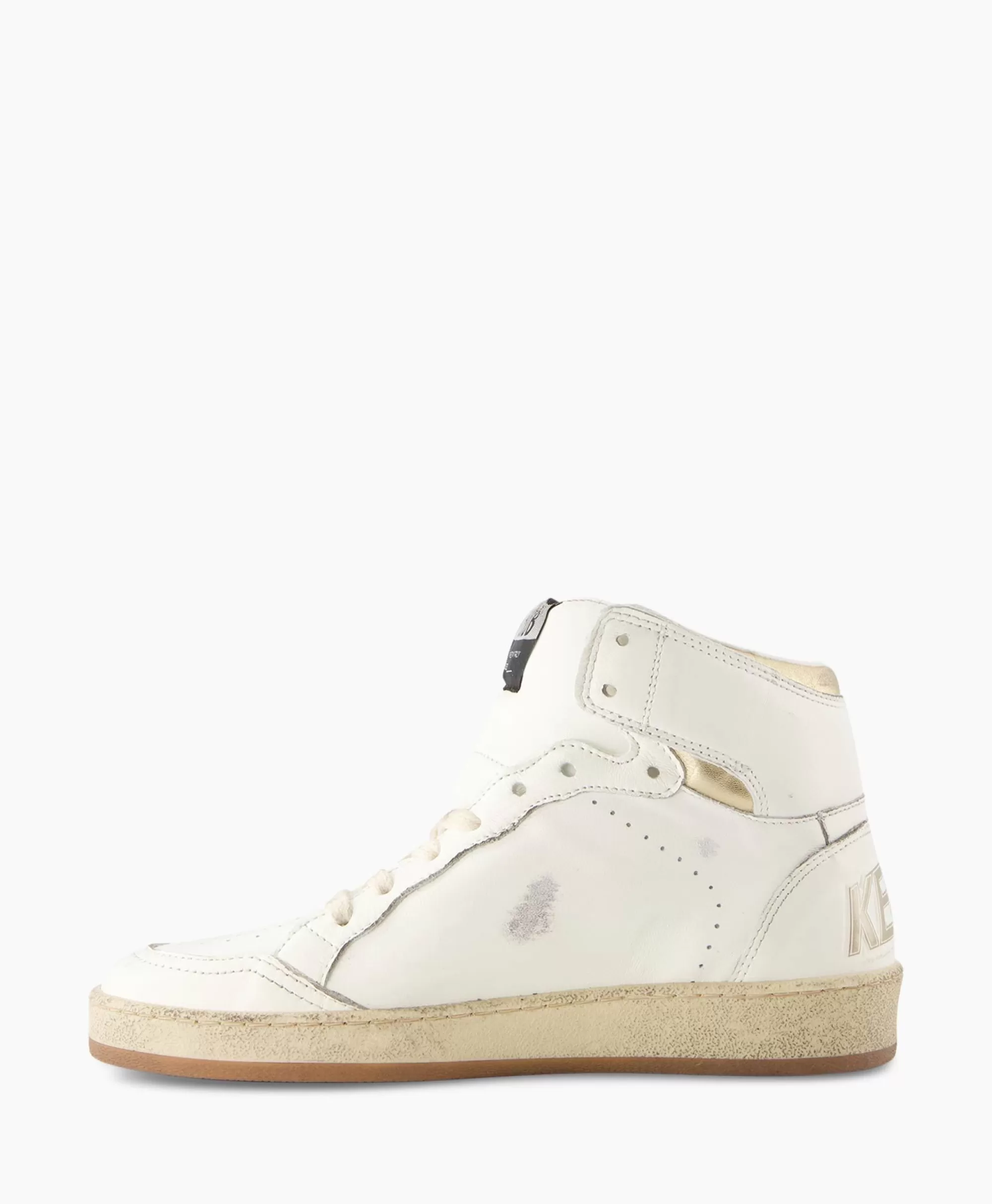 Sneakers*Golden Goose Sneaker Sky Star Nappa Upper Laminated Wit