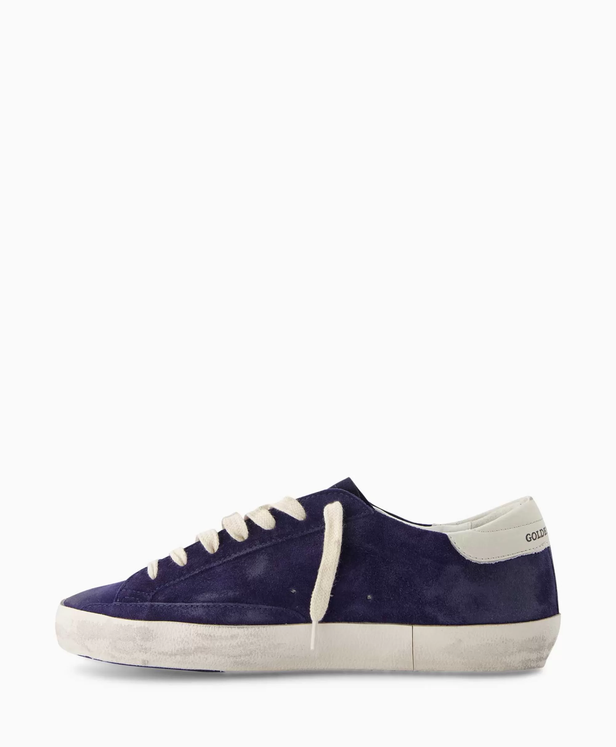 Sneakers*Golden Goose Sneaker Super Star Suede Donker Blauw