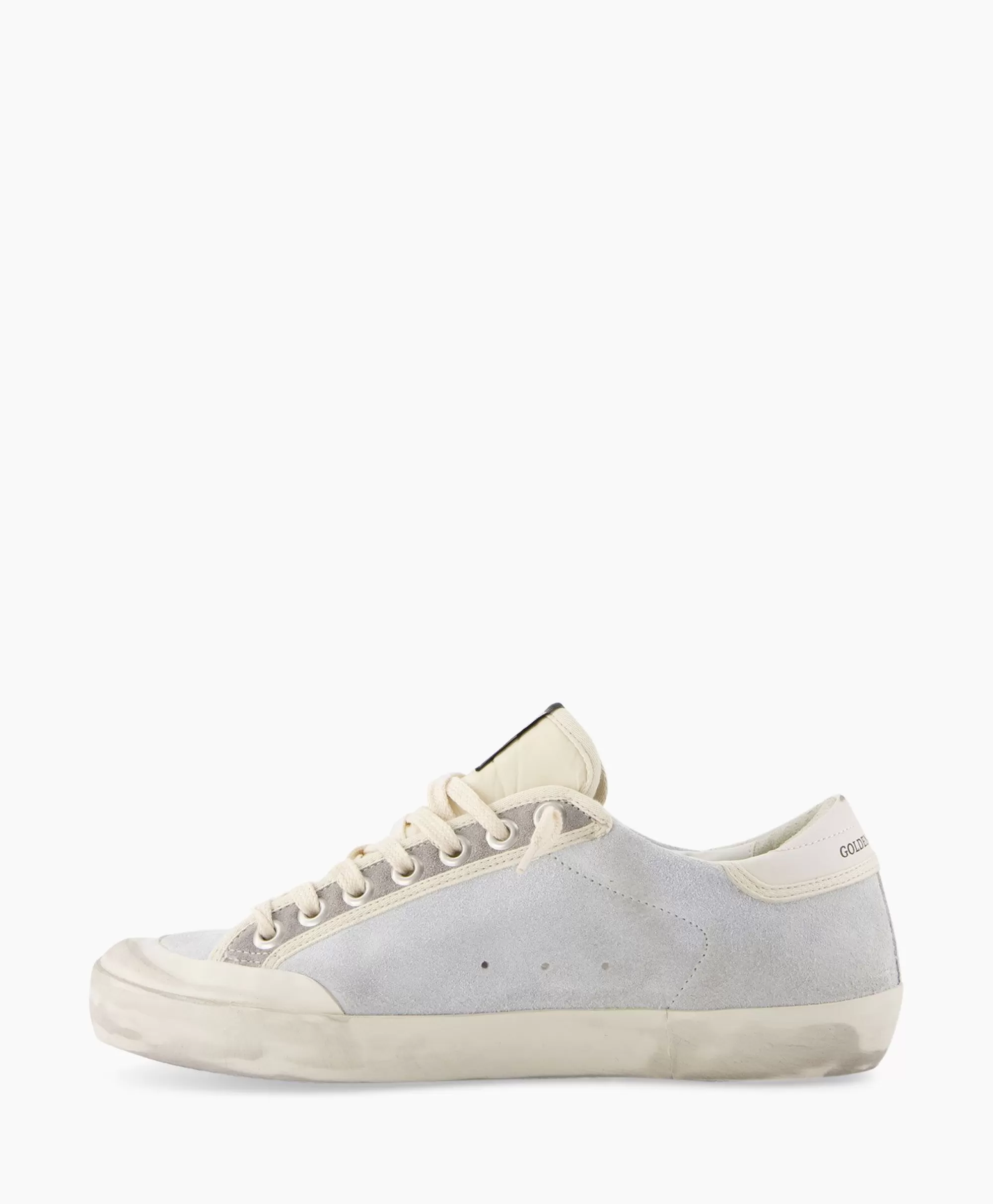 Sneakers*Golden Goose Sneaker Super Star Suede Licht Grijs