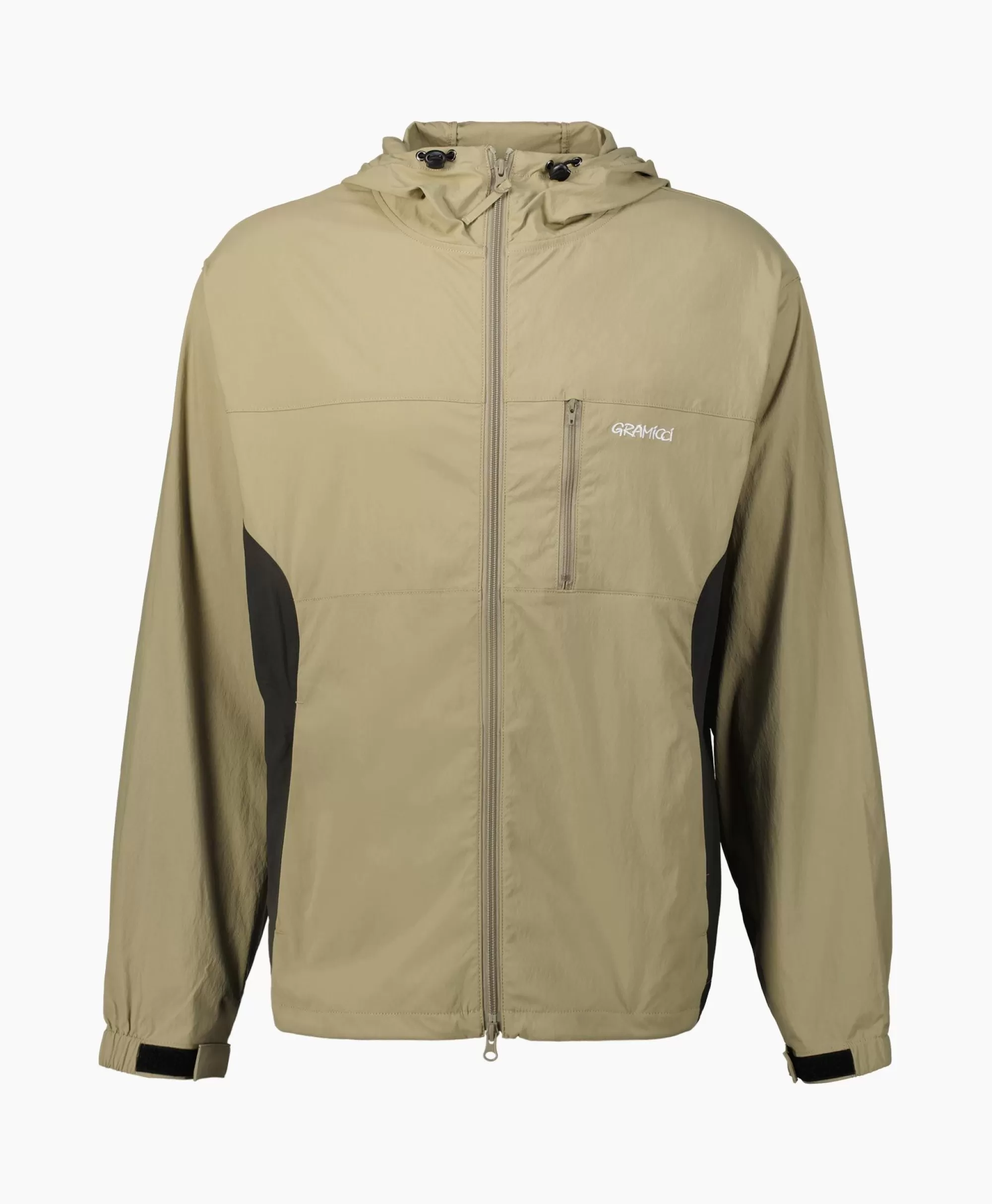 Jassen*Gramicci Jack Softshell Nylon Hooded Taupe