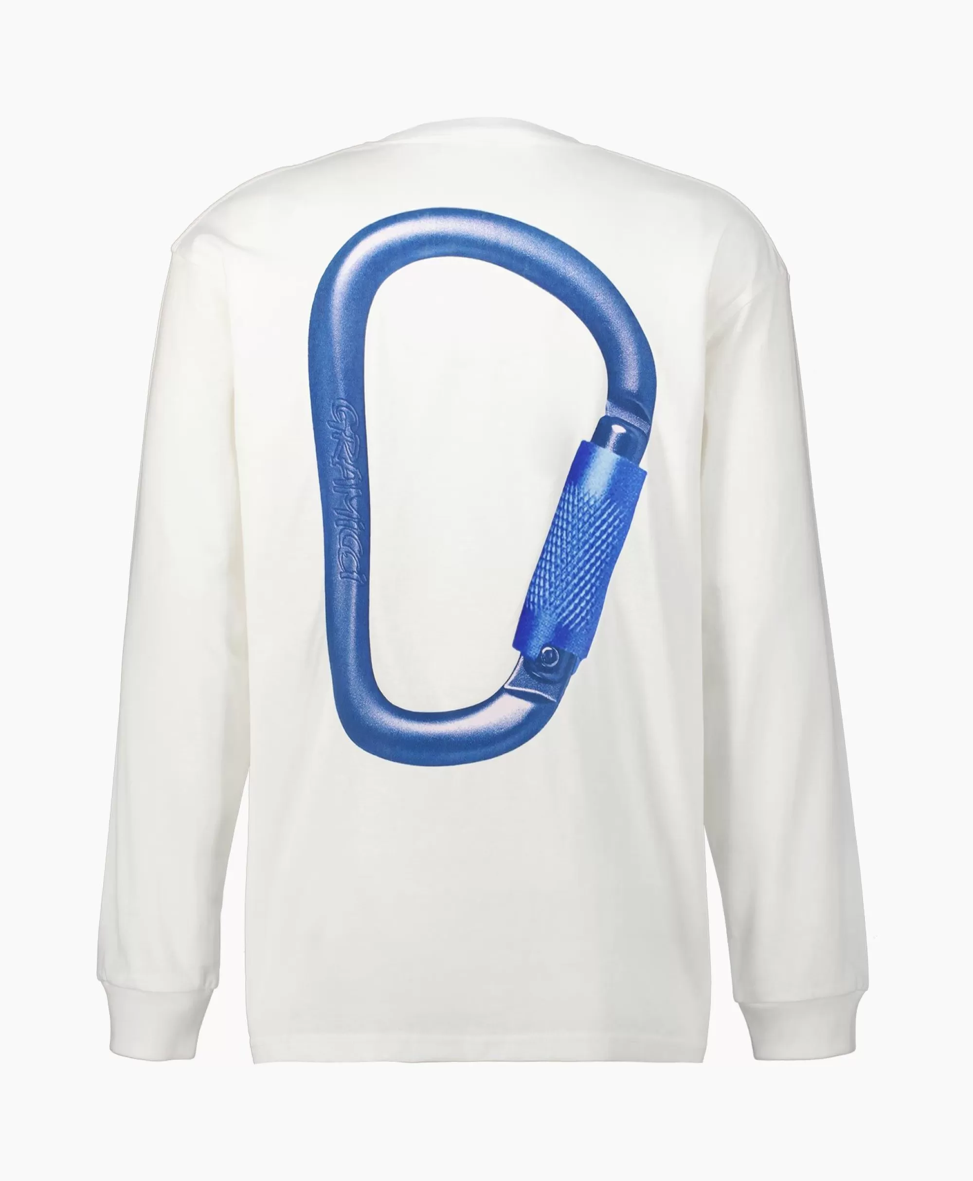 T-Shirts*Gramicci T-Shirt Carabiner L/S Wit