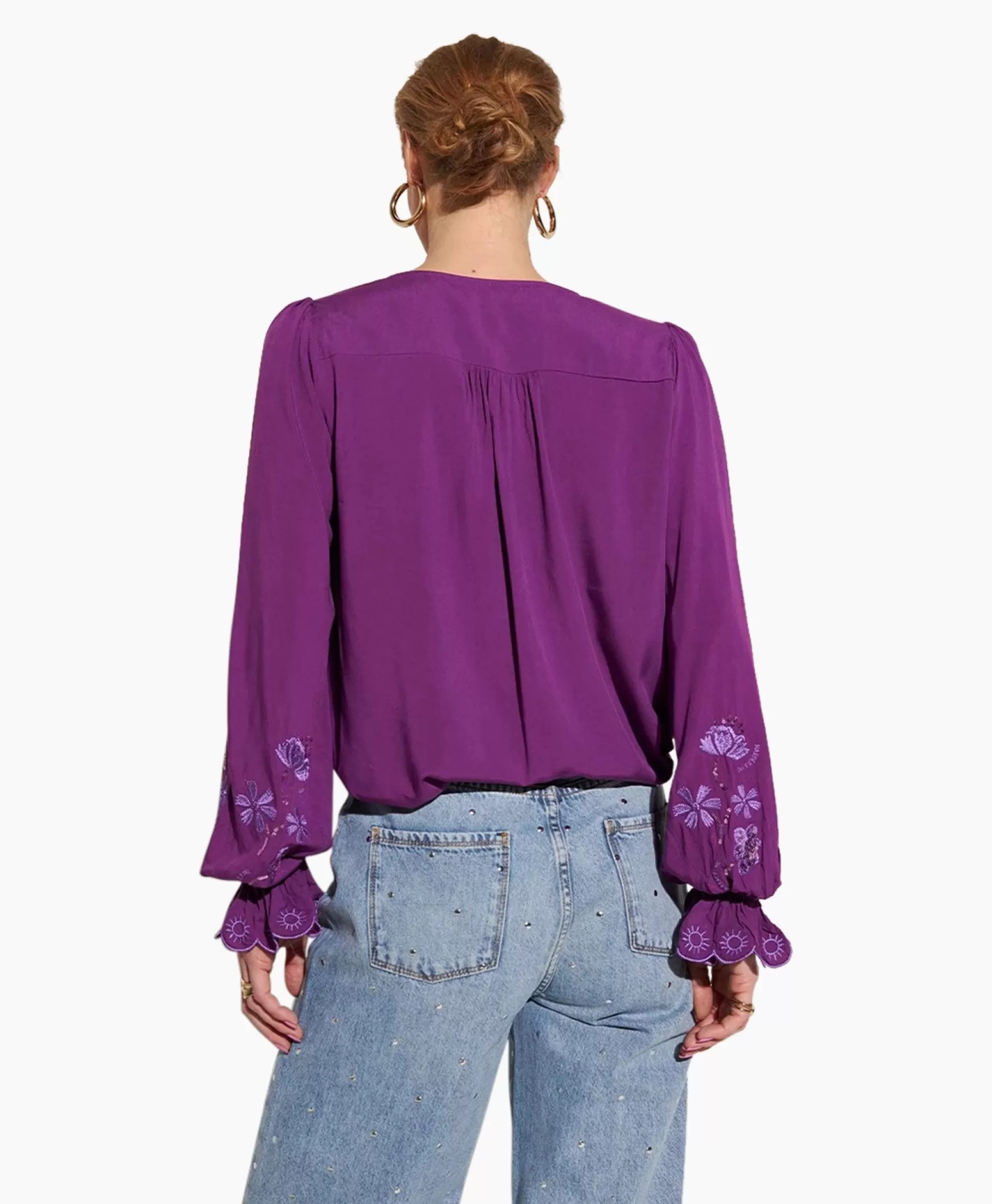 Blouses*Harper & Yve Harper & Yve Blouse Jamy-Ls Paars