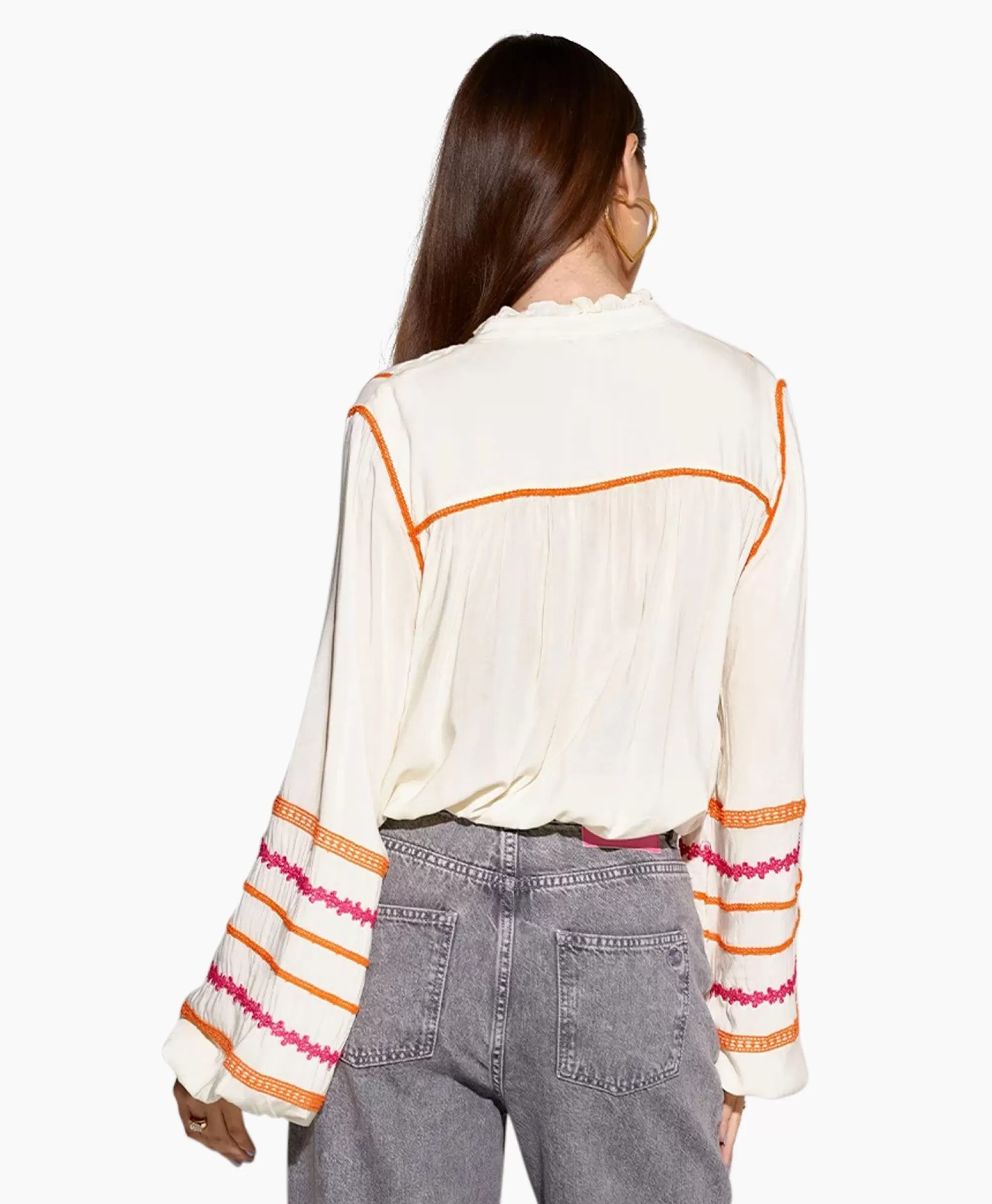 Blouses*Harper & Yve Harper & Yve Blouse Taylor-Ls Off White