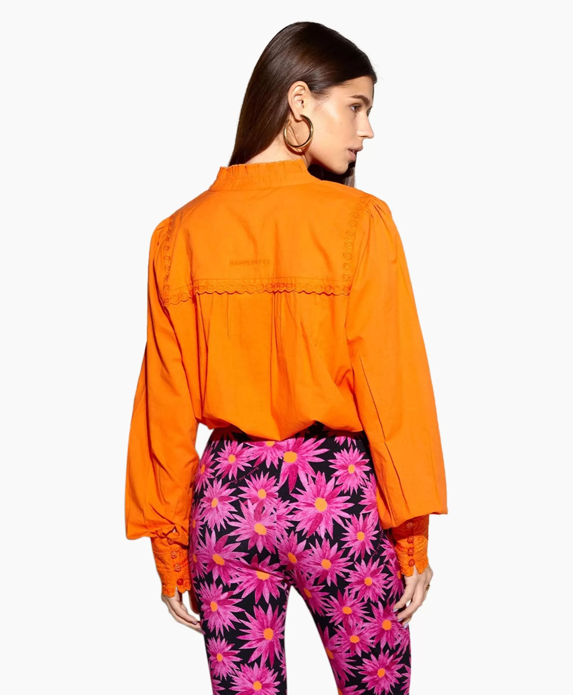 Blouses*Harper & Yve Harper & Yve Blouse Yasmin-Ls Oranje