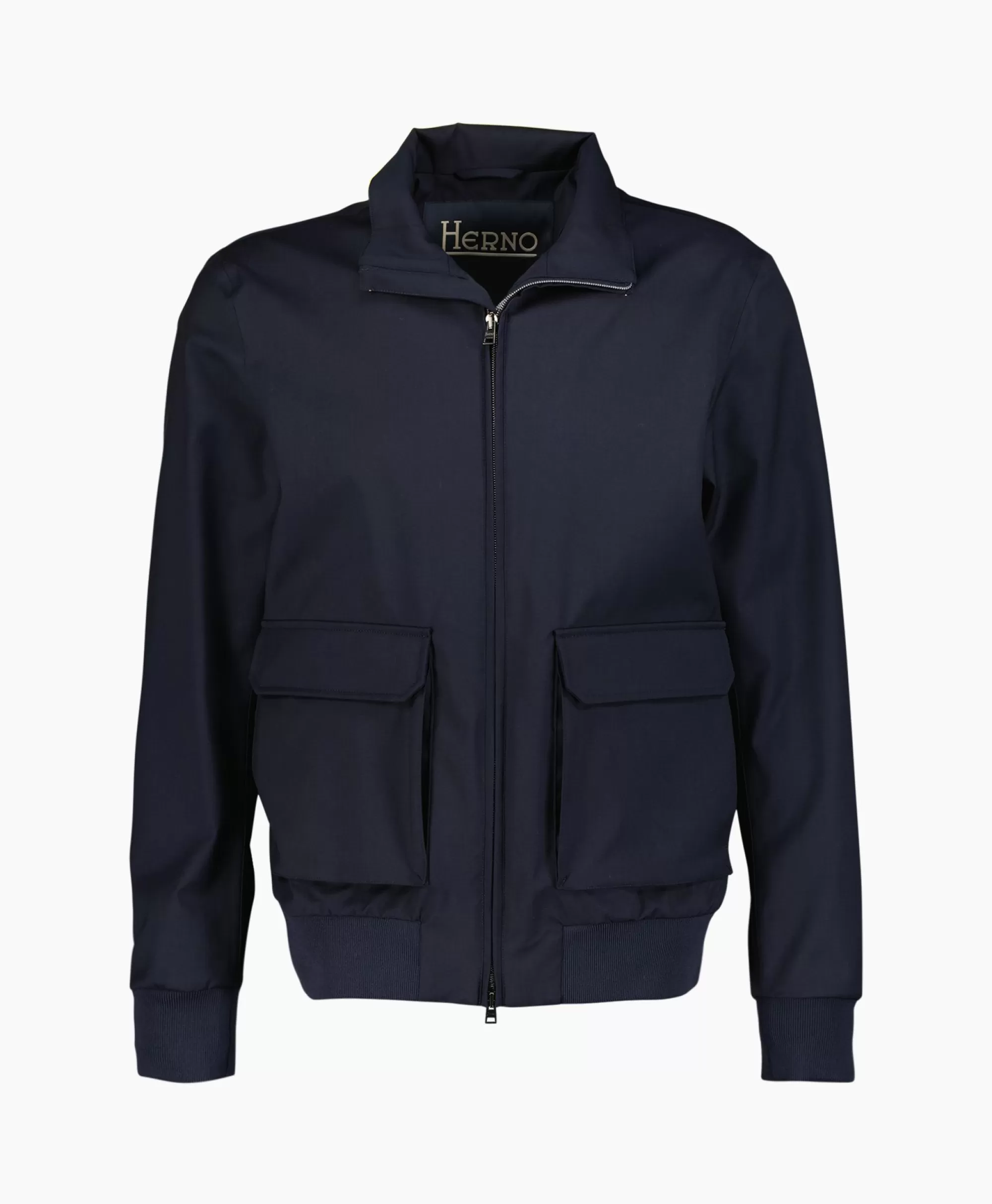 Jassen*Herno Jack Woven Jacket Blauw