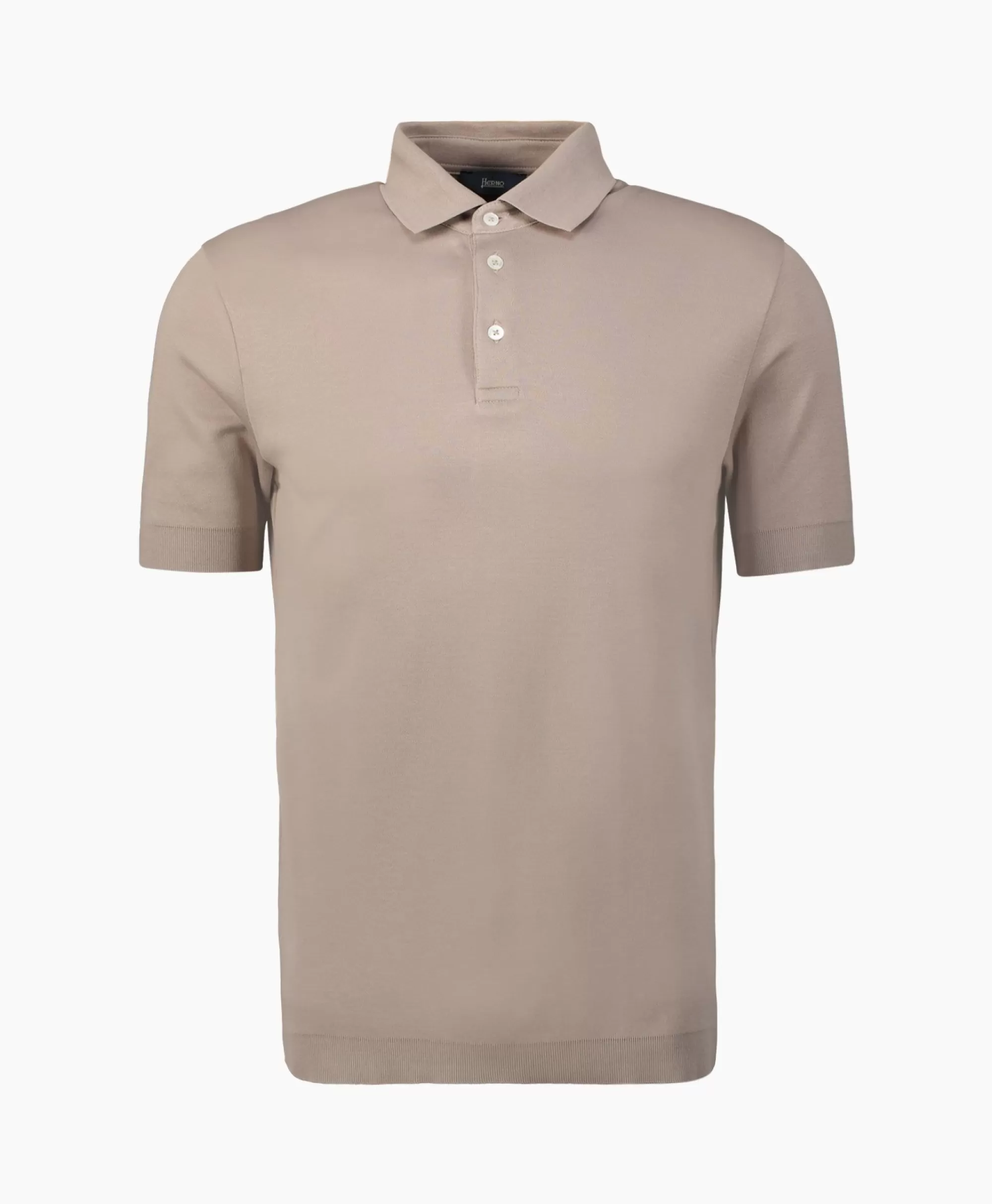 Polo'S*Herno Polo Knitted Taupe