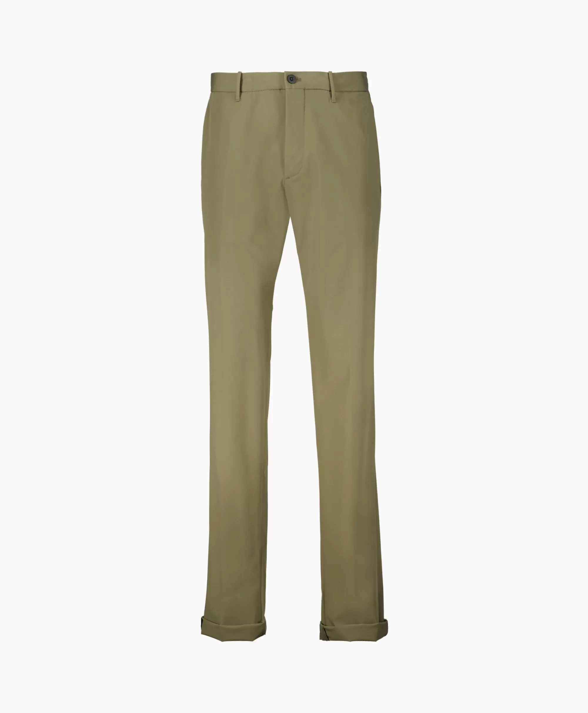 Broeken*Incotex Broek 1T84Cr-9372F Groen