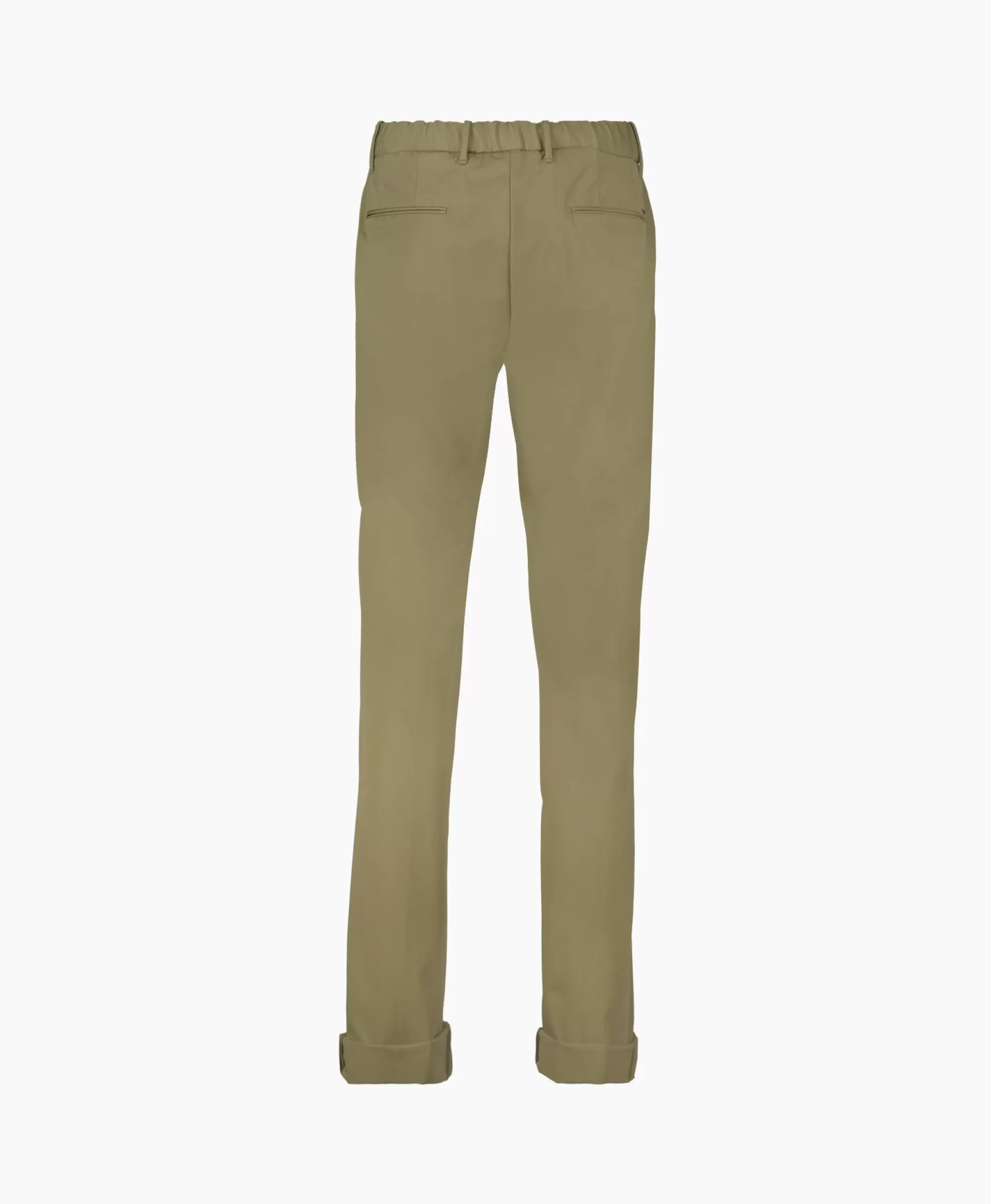 Broeken*Incotex Broek 1T84Cr-9372F Groen