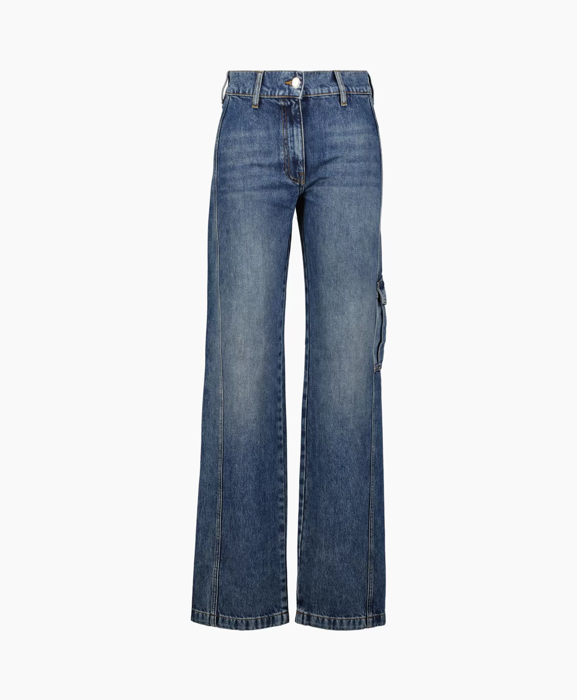 Broeken*Iro Jeans Nerina Midden Blauw