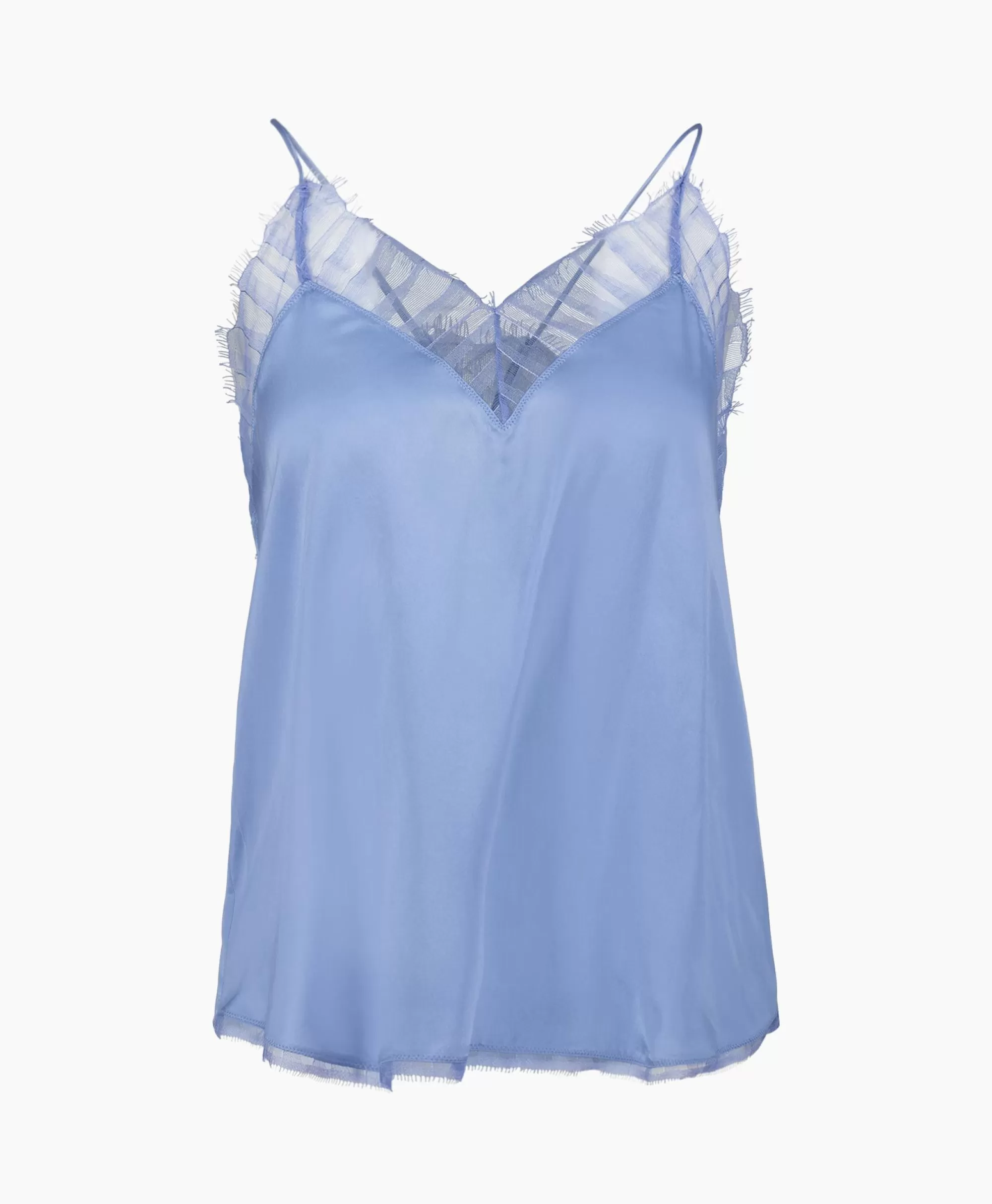 T-Shirts & Tops*Iro Top Berwyn Licht Blauw