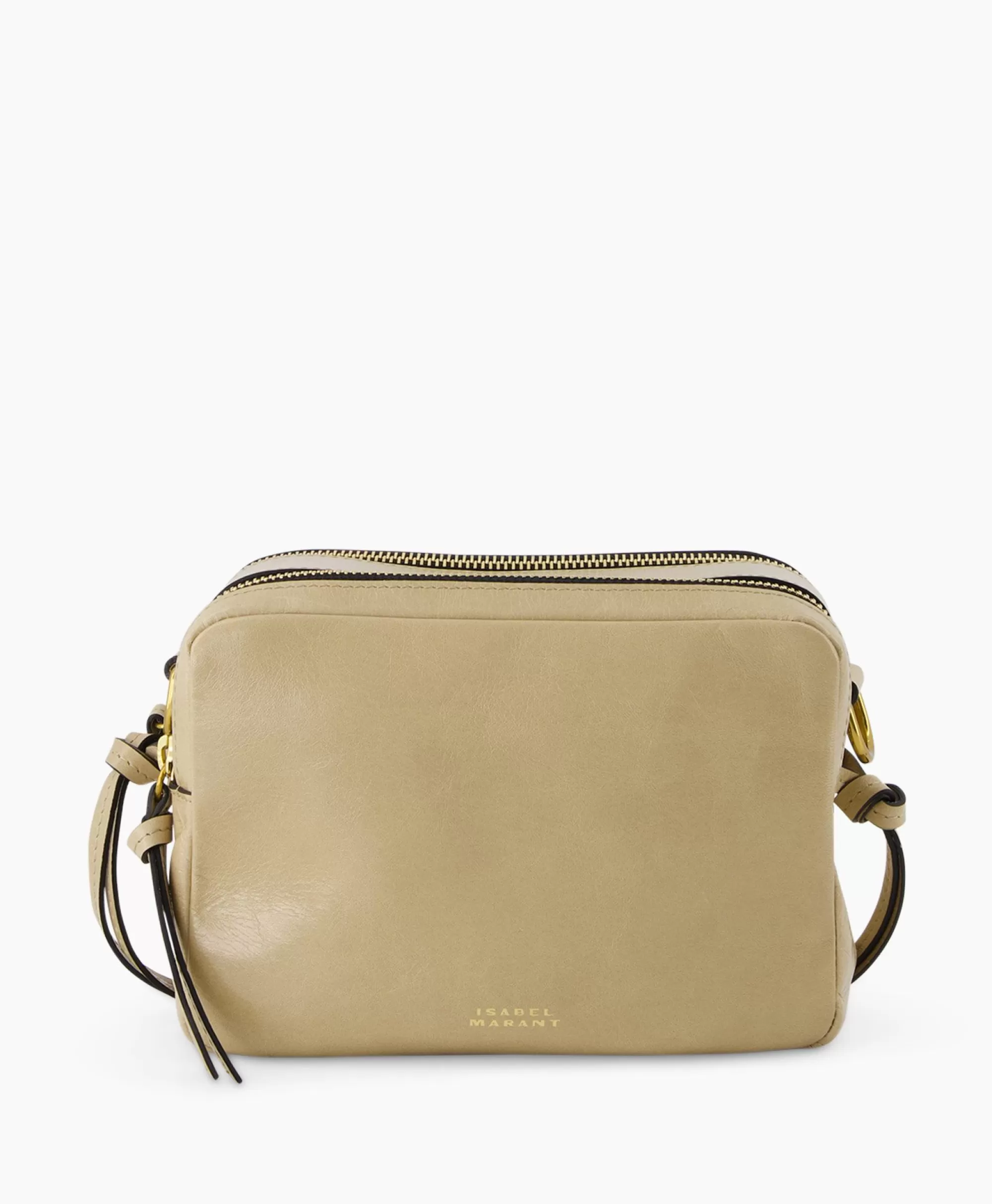 Tassen*Isabel Marant Crossbody Tas Wardy Camera-Gb Zand