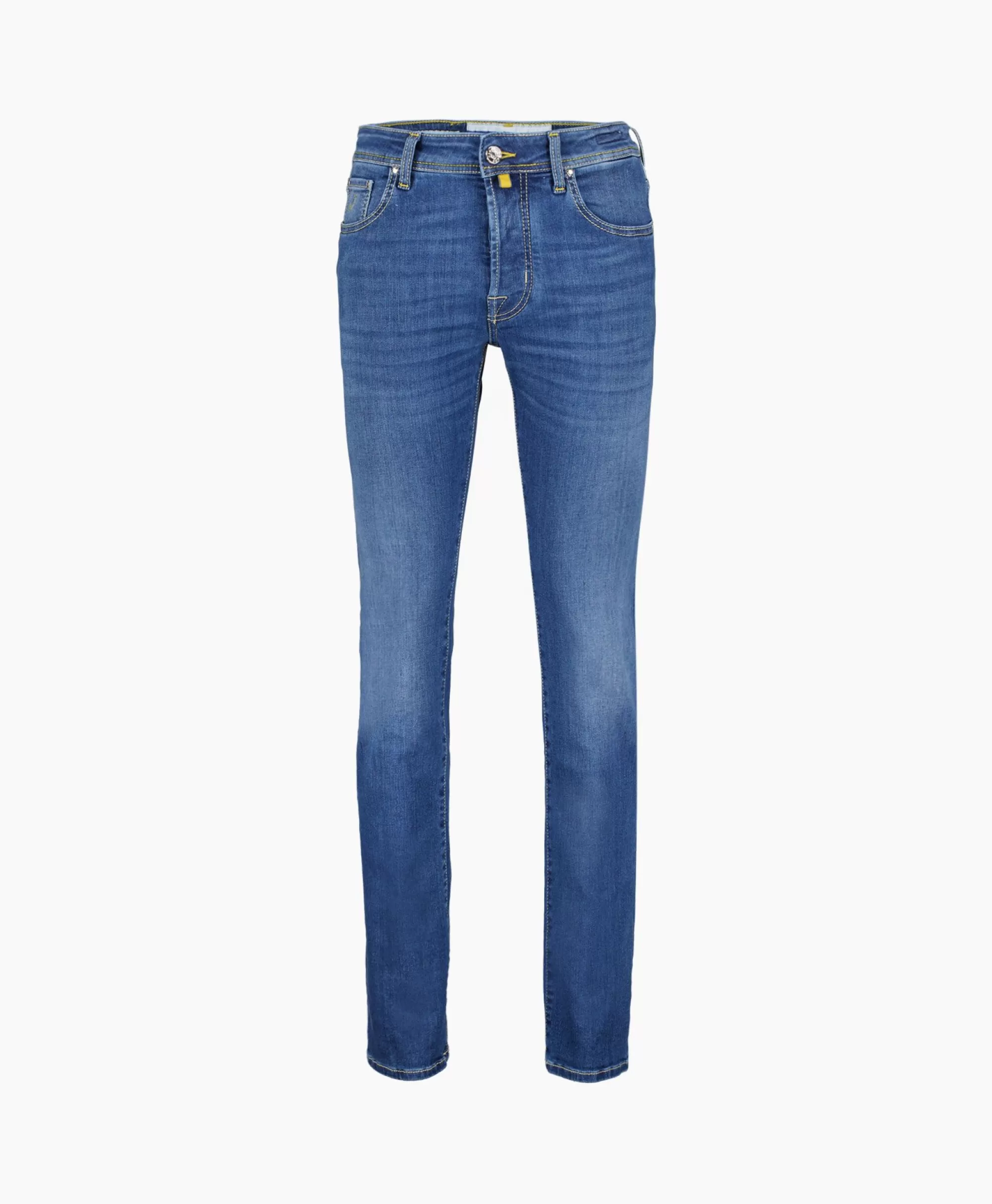 Broeken*Jacob Cohen Jeans Pant 5 Pkt Slim Fit Bard Blauw