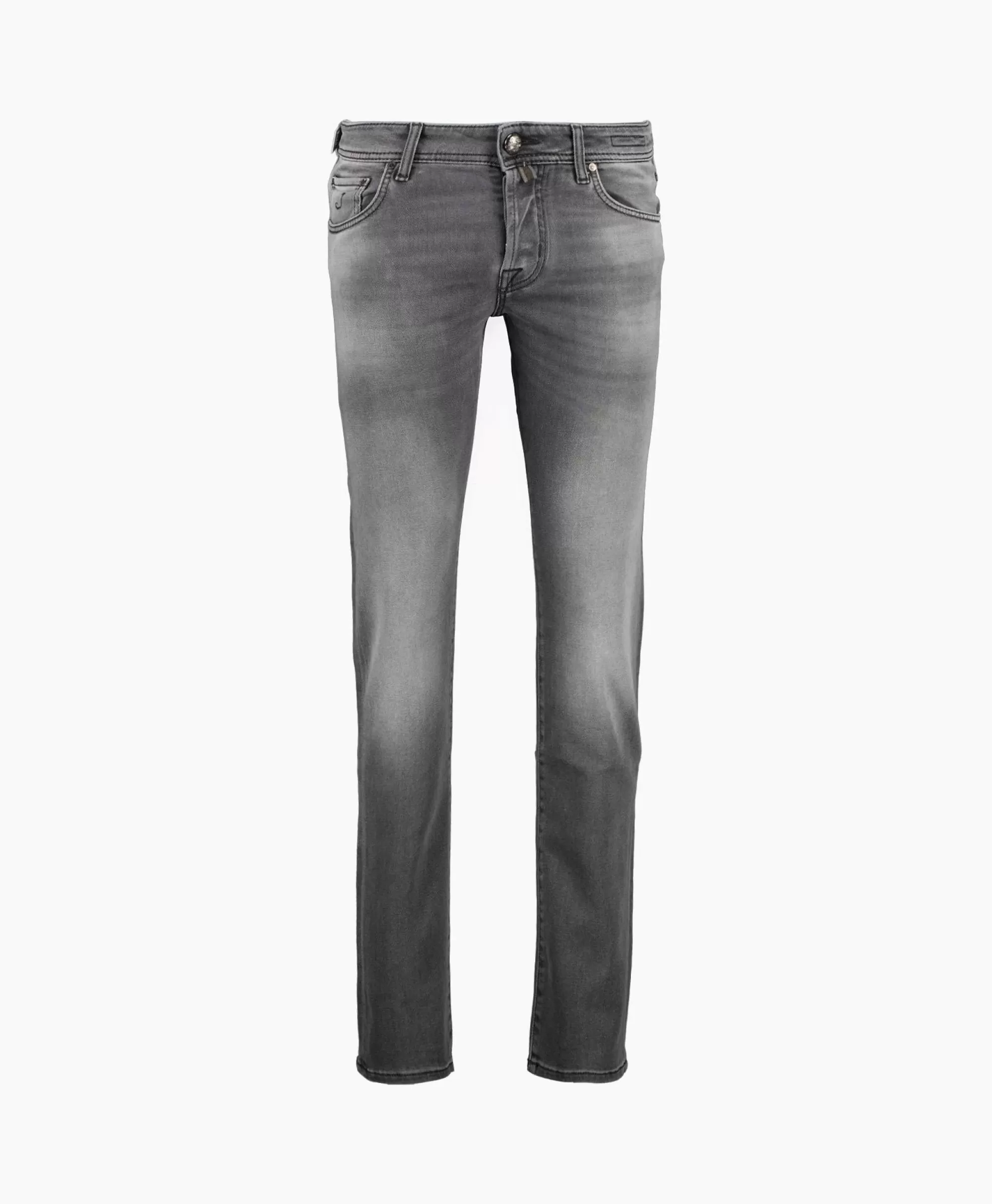 Broeken*Jacob Cohen Jeans Pant 5 Pkt Slim Fit Nick Grijs