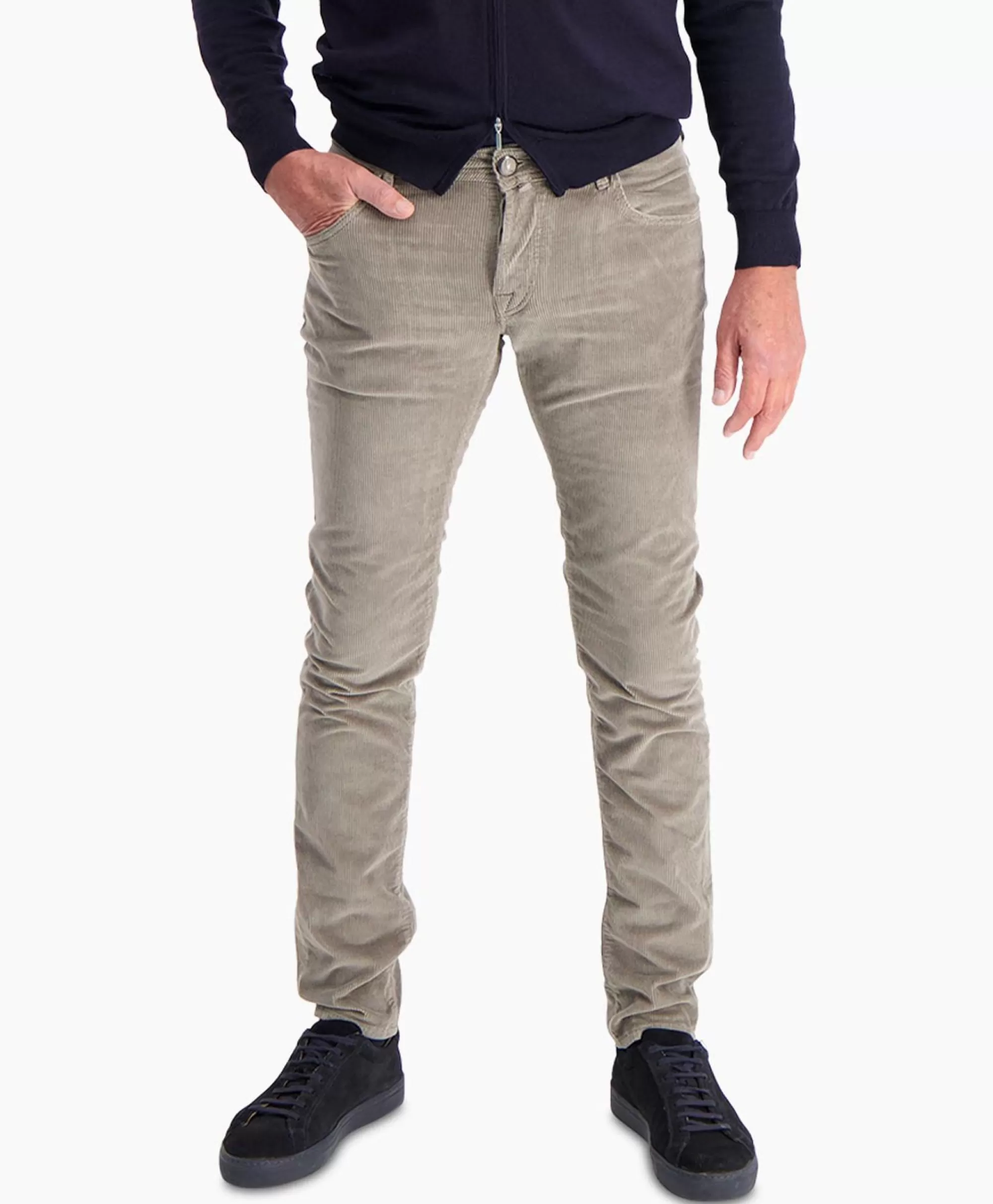 Broeken*Jacob Cohen Jeans 5-Pocket Nick Slim Bruin