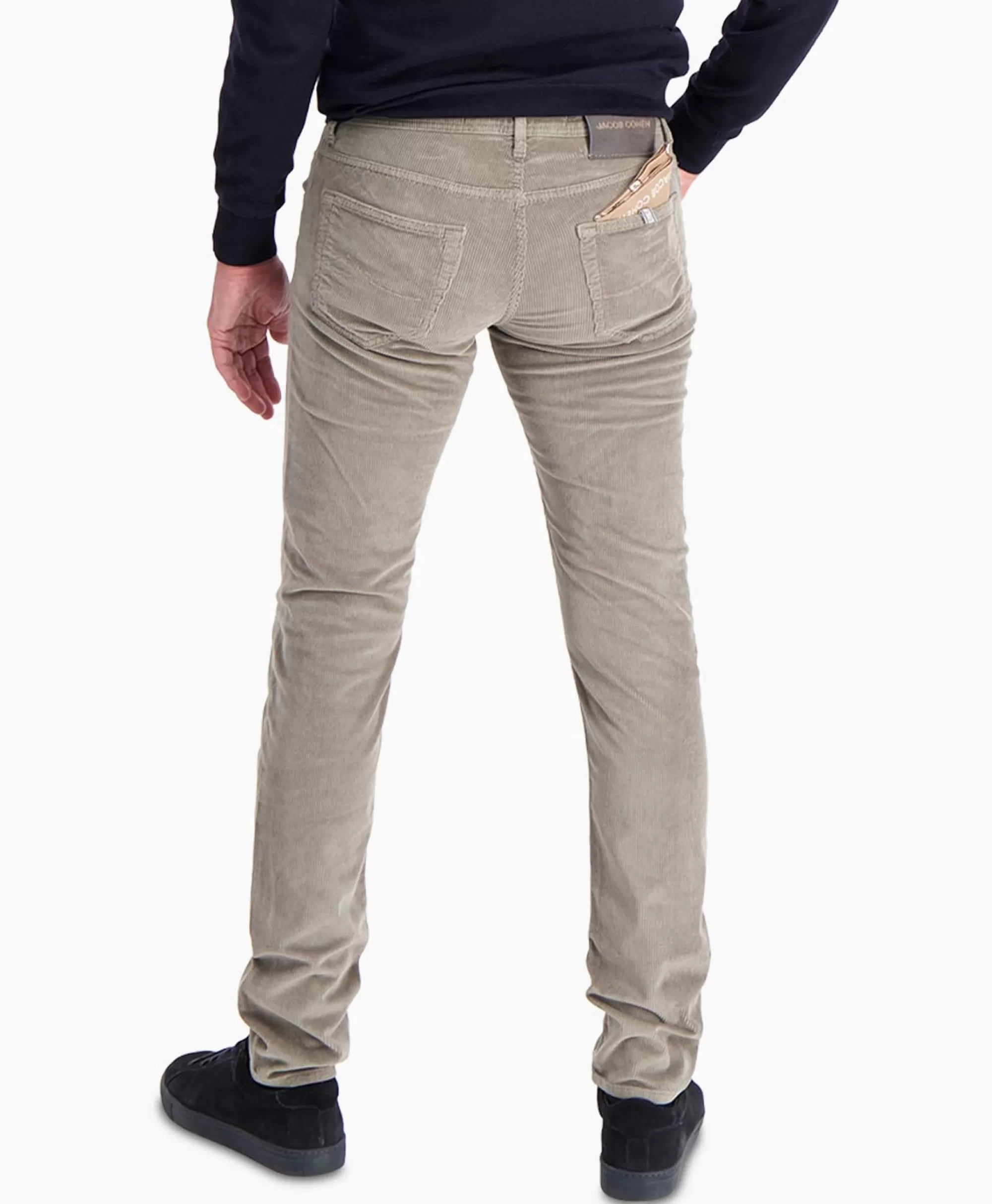 Broeken*Jacob Cohen Jeans 5-Pocket Nick Slim Bruin