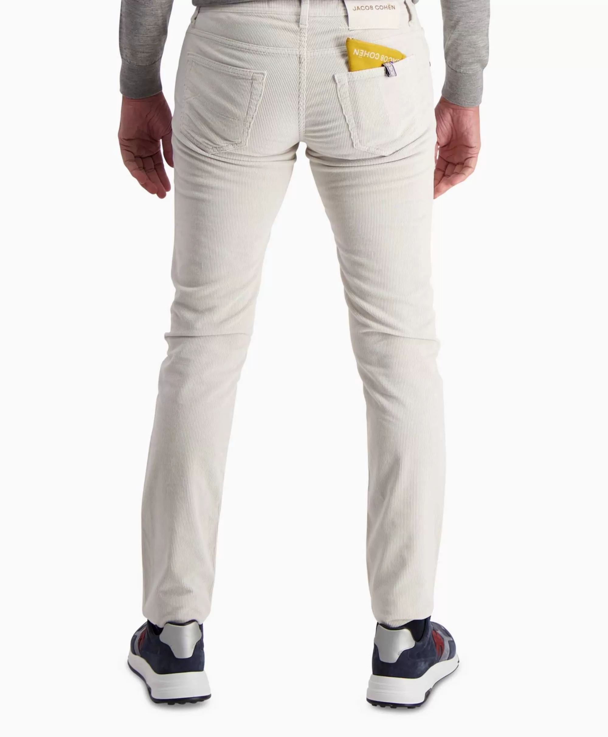 Broeken*Jacob Cohen Jeans 5-Pocket Nick Slim Off White