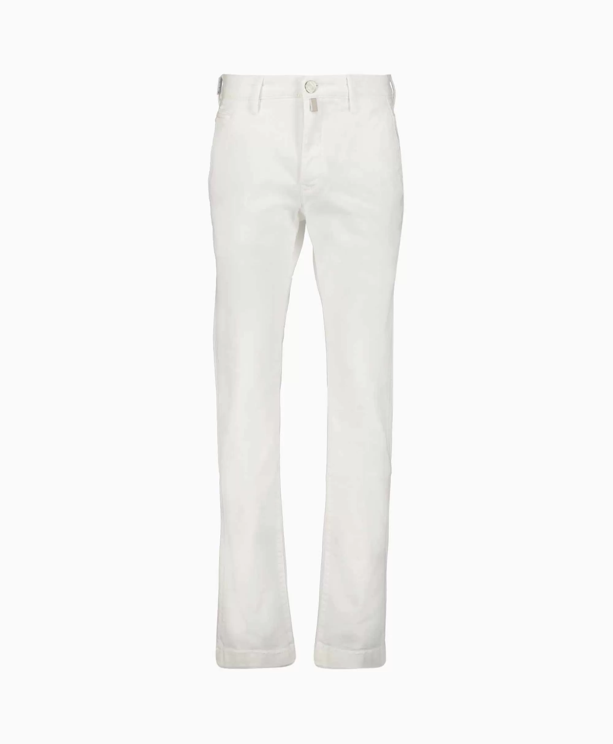 Broeken*Jacob Cohen Pantalon Slim Fit Bobby Off White